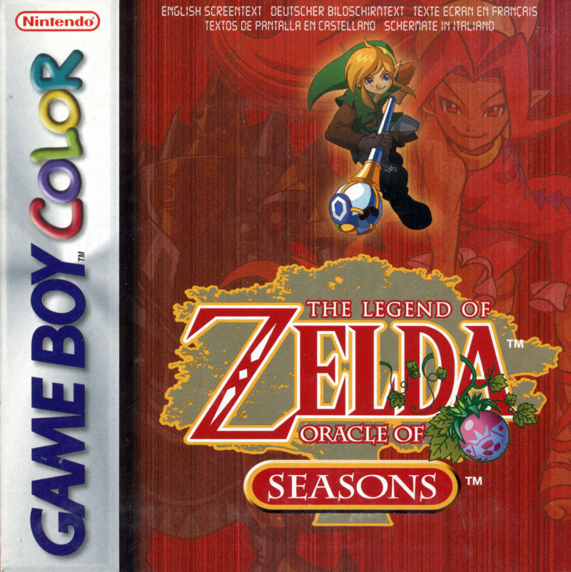 The Legend of Zelda Oracle of Seasons Game Boy Color completo PAL EUR - Estado cuidado