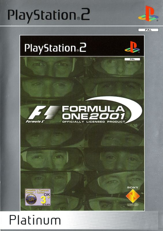 Formula one 2001 Platino [PlayStation 2] Juego+Caja - Estado Básico