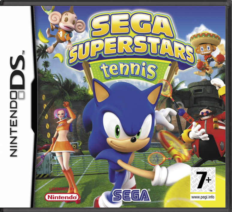 Sega Superstars Tennis Nintendo DS completo PAL ESP - Estado cuidado