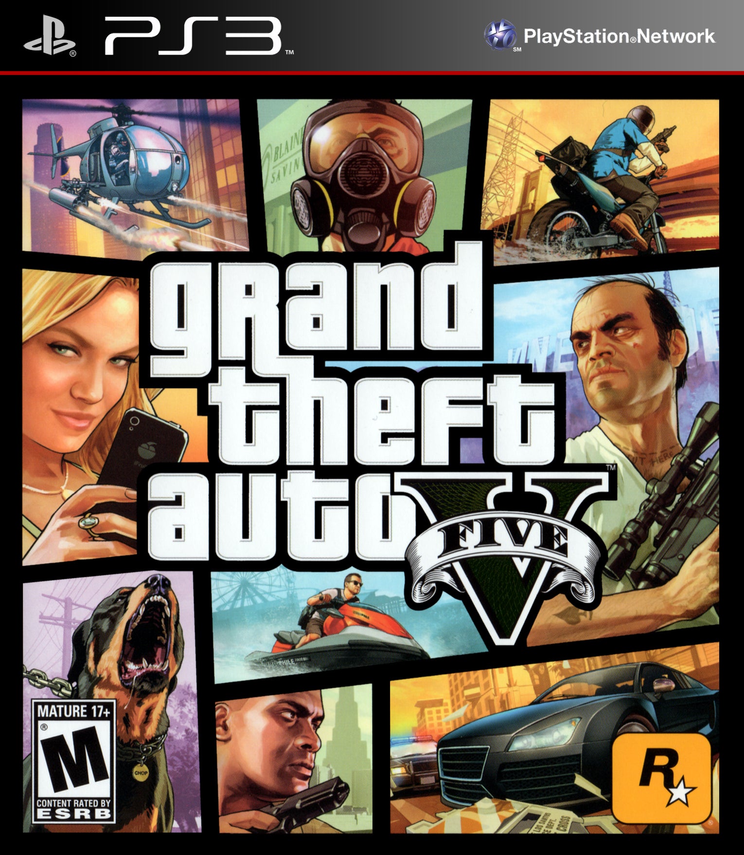 Grand Theft Auto 5 [PlayStation 3] Completo - Estado básico