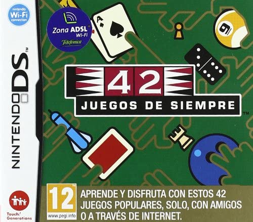 42 Juegos de Siempre [DS] Caja+Juego - Estado Excelente