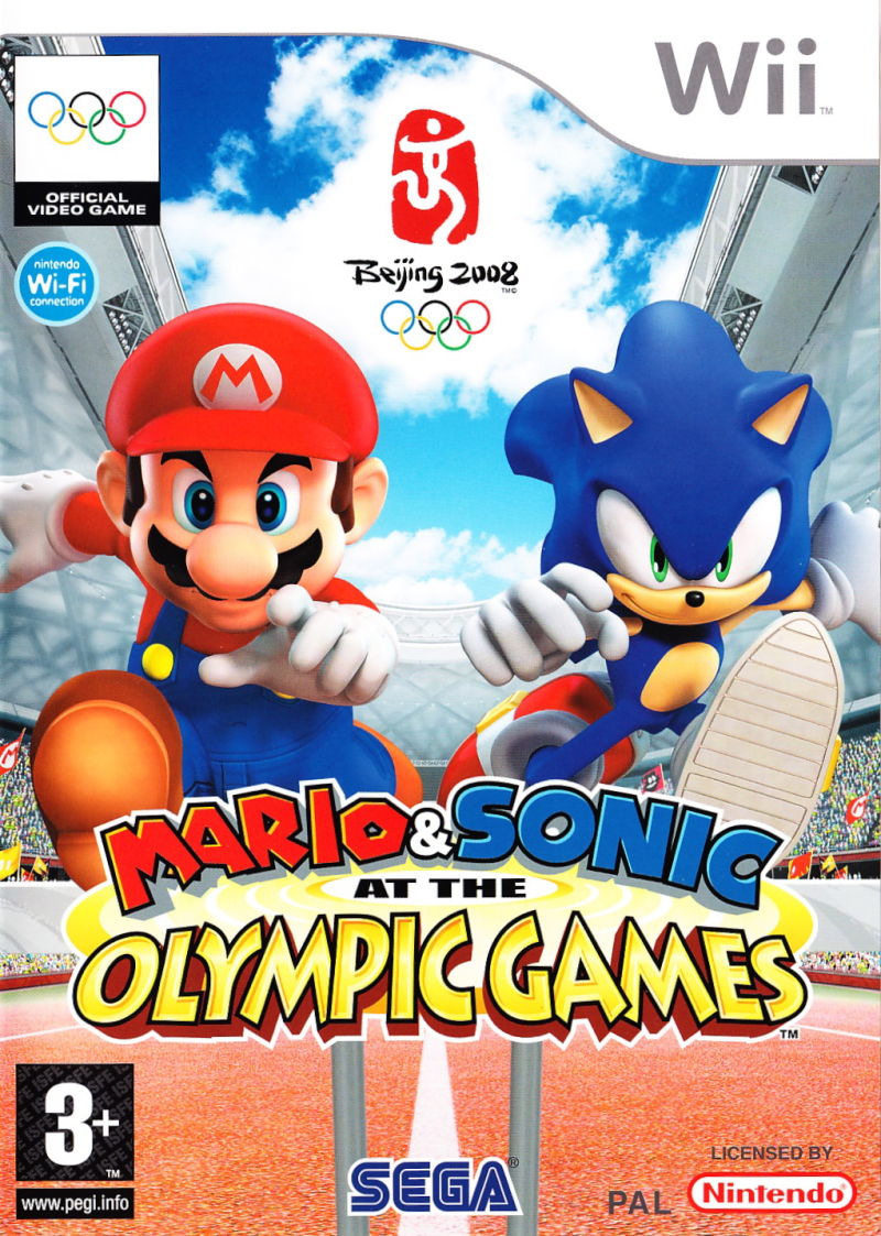 Mario&Sonic at the Olympic Games 2008 [Wii] Completo - Estado básico