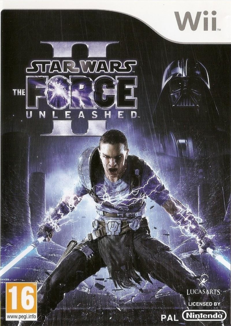 Star Wars The Force Unleashed [Wii] Juego+caja - Estado básico