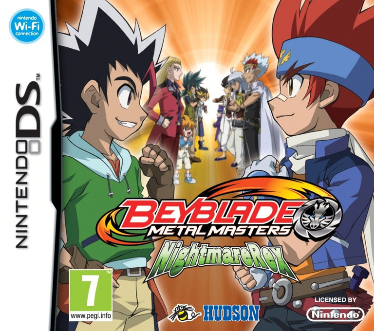 Beyblade: Metal Masters Nightmare Rex Nintendo DS completo PAL EUR - Estado excelente