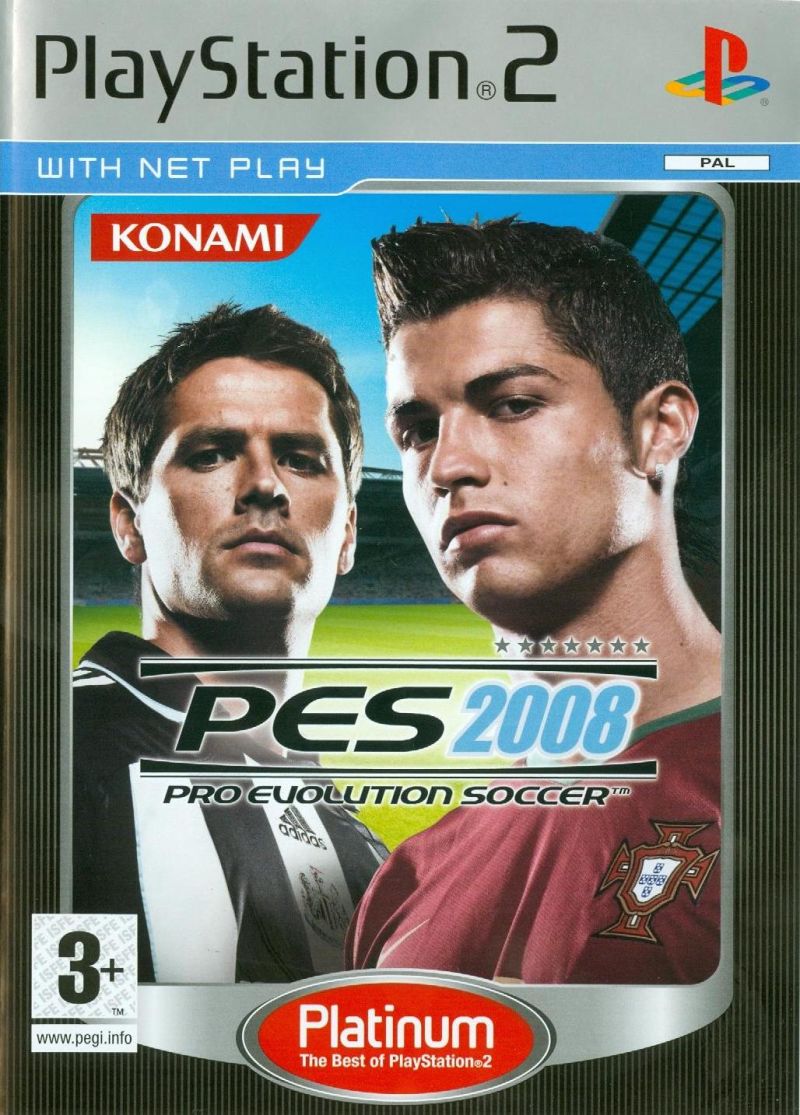 Pes 2008 - Edición Platino [PlayStation 2] Completo - Estado cuidado
