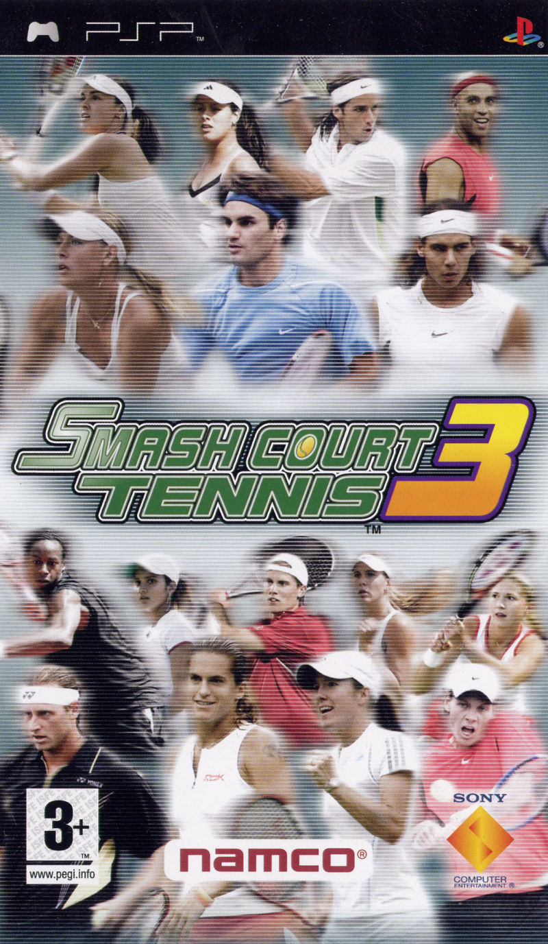 Smash Court Tennis 3 [PSP] Completo - Estado cuidado