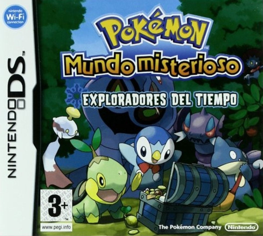 Pokémon Mundo Misterioso Exploradores del Tiempo Nintendo DS completo PAL ESP - Estado cuidado