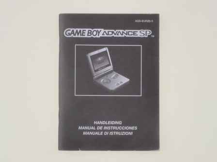 Libro Instrucciones Game Boy Advance SP - Estado coleccionista
