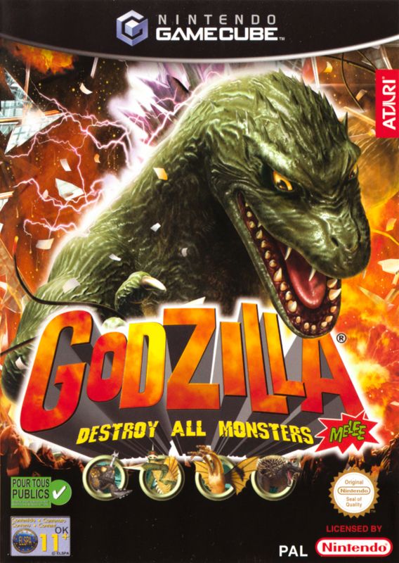 Godzilla: Destroy All Monsters Melee Nintendo GameCube PAL EUR