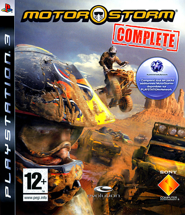MotorStorm PlayStation 3 completo PAL ESP - Estado excelente