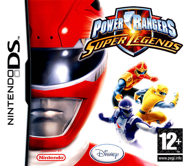 Power Rangers Super Legends Nintendo DS completo PAL IT - Estado excelente