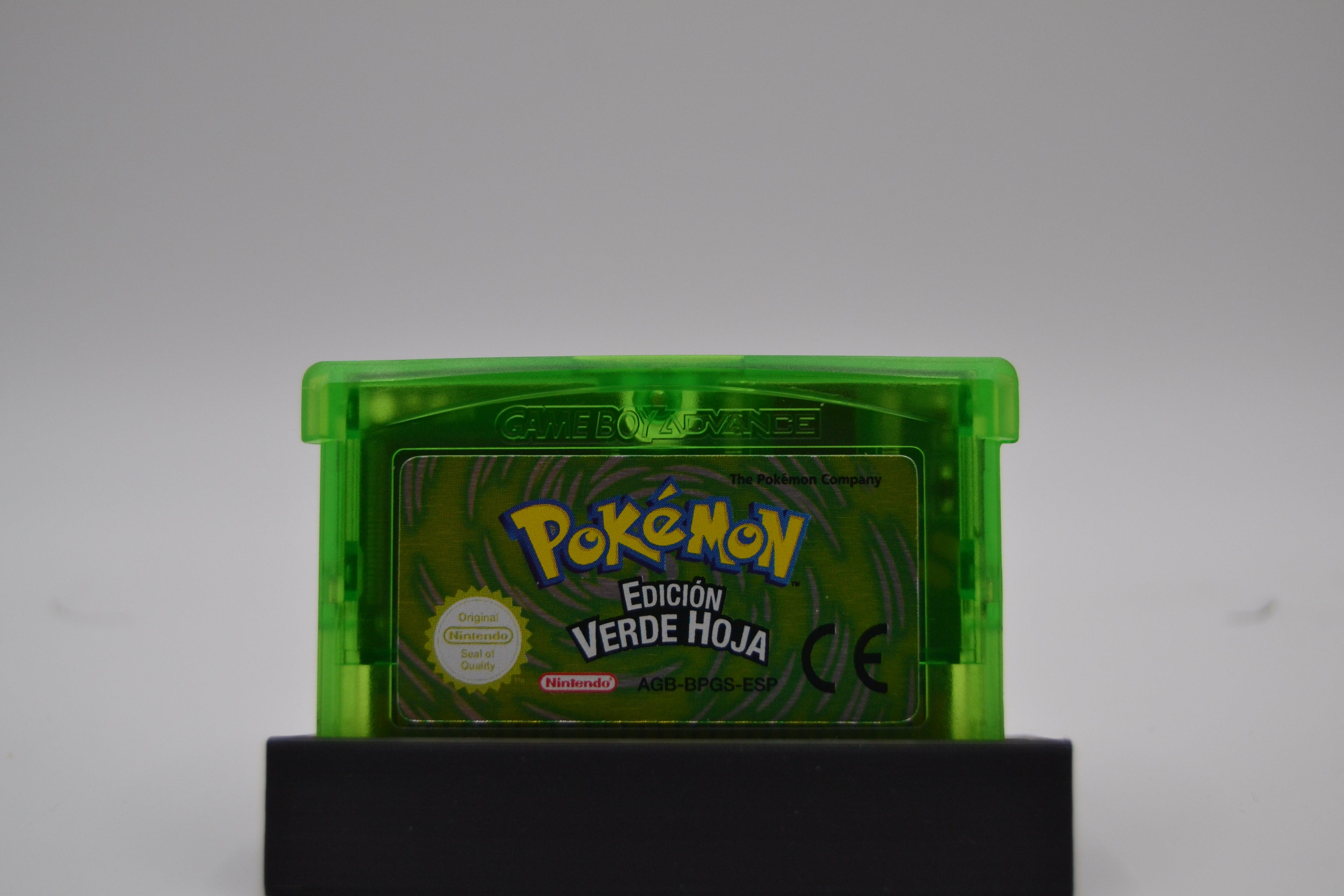 Pokémon Edición Verde Hoja Game Boy Advance solo cartucho PAL ESP - Estado coleccionista