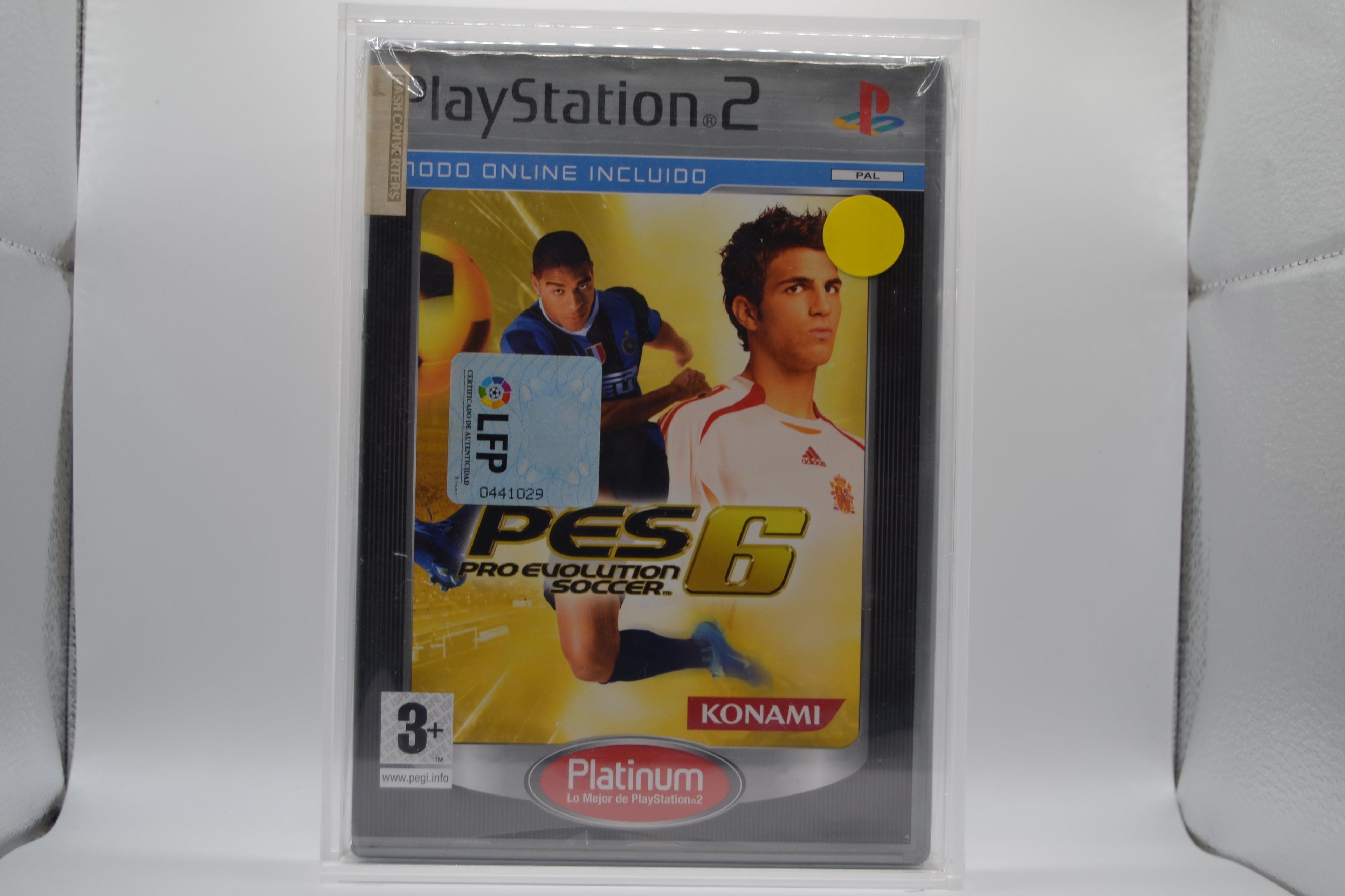 PES 6 [PlayStation 2] Completo - Estado cuidado