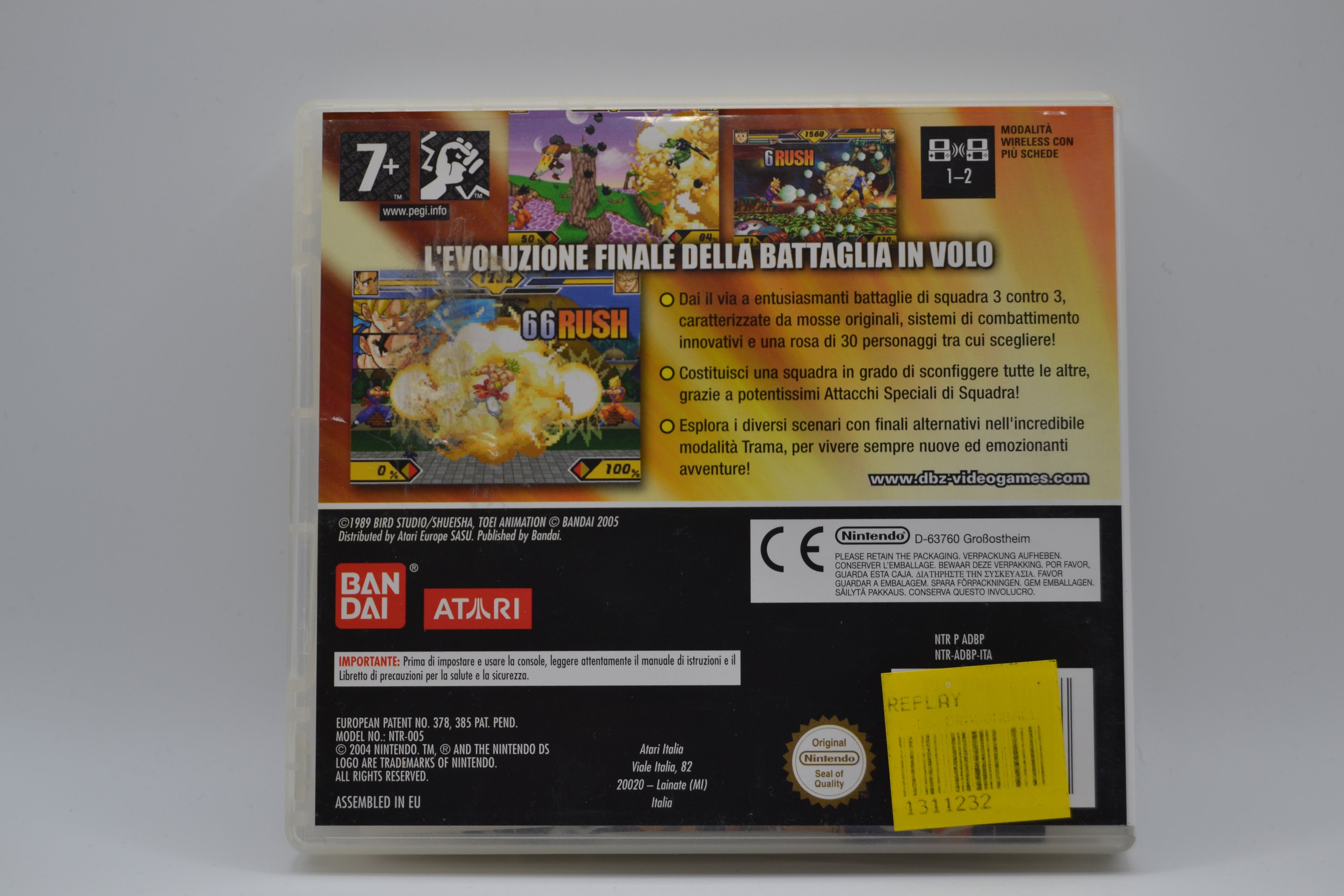 Dragon Ball Z: Supersonic Warriors 2 Nintendo DS completo PAL IT - Estado básico