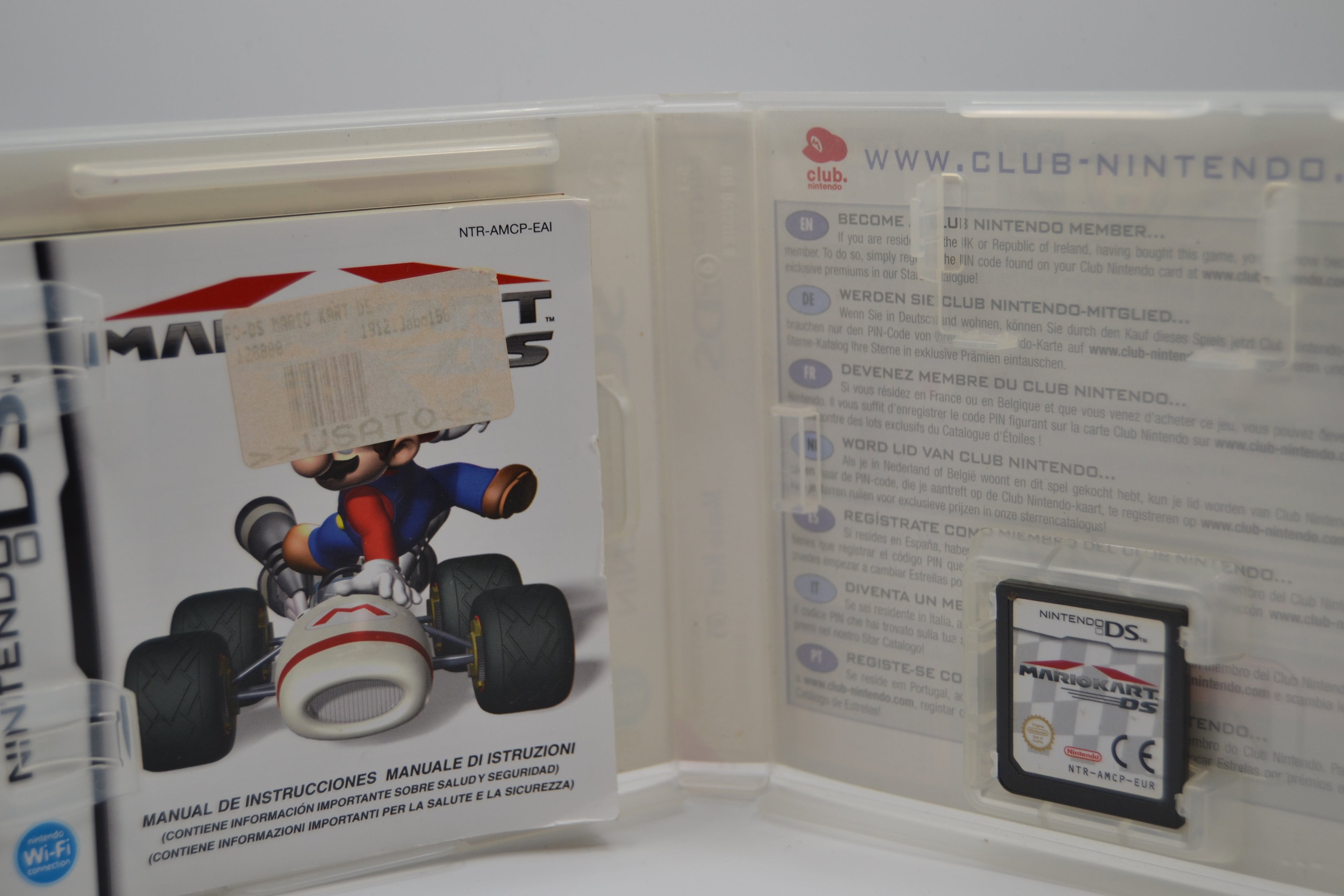 Mario Kart DS Nintendo DS completo PAL ESP - Estado cuidado
