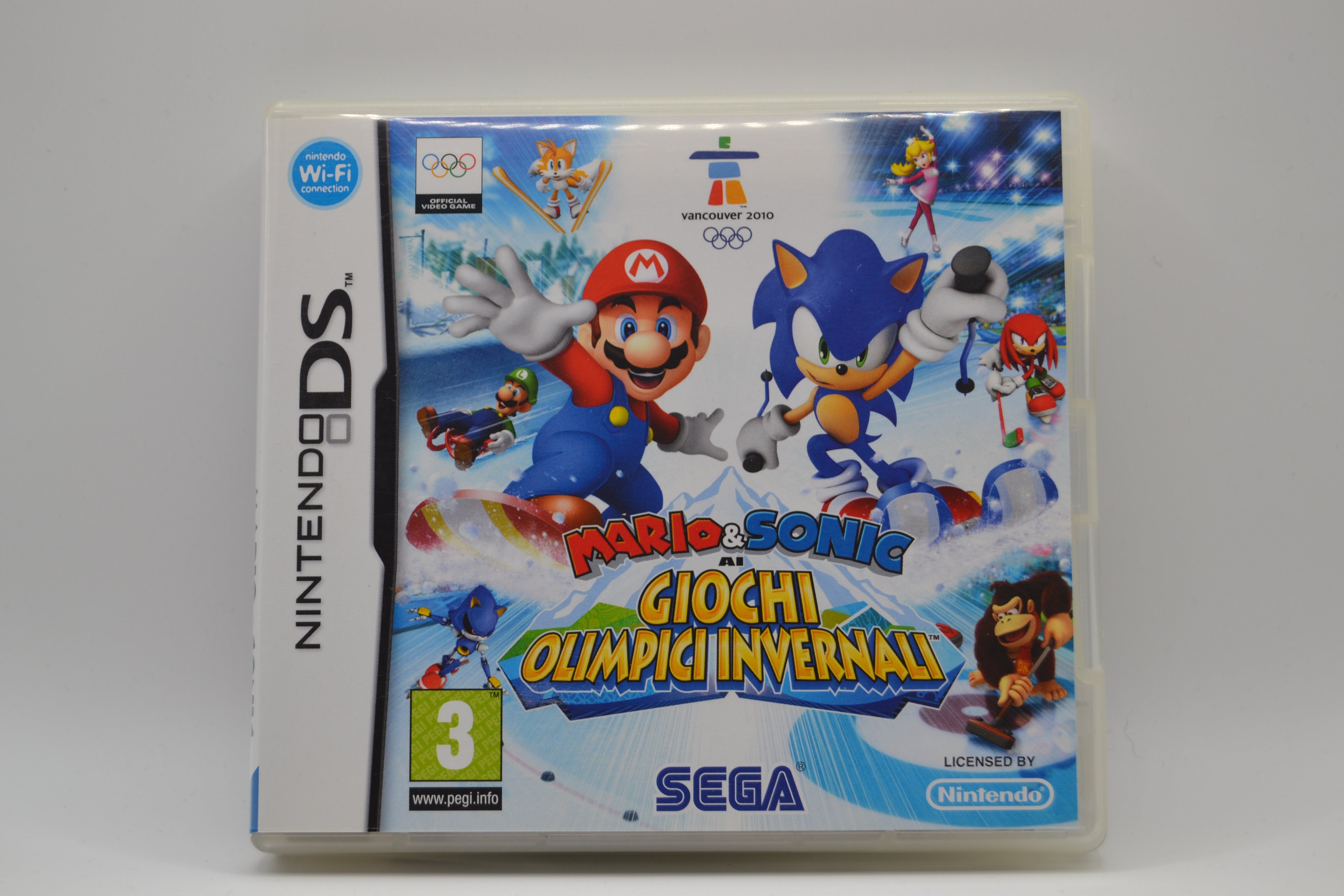 Mario & Sonic en los Juegos Olímpicos de Invierno Nintendo DS completo PAL IT - Estado excelente