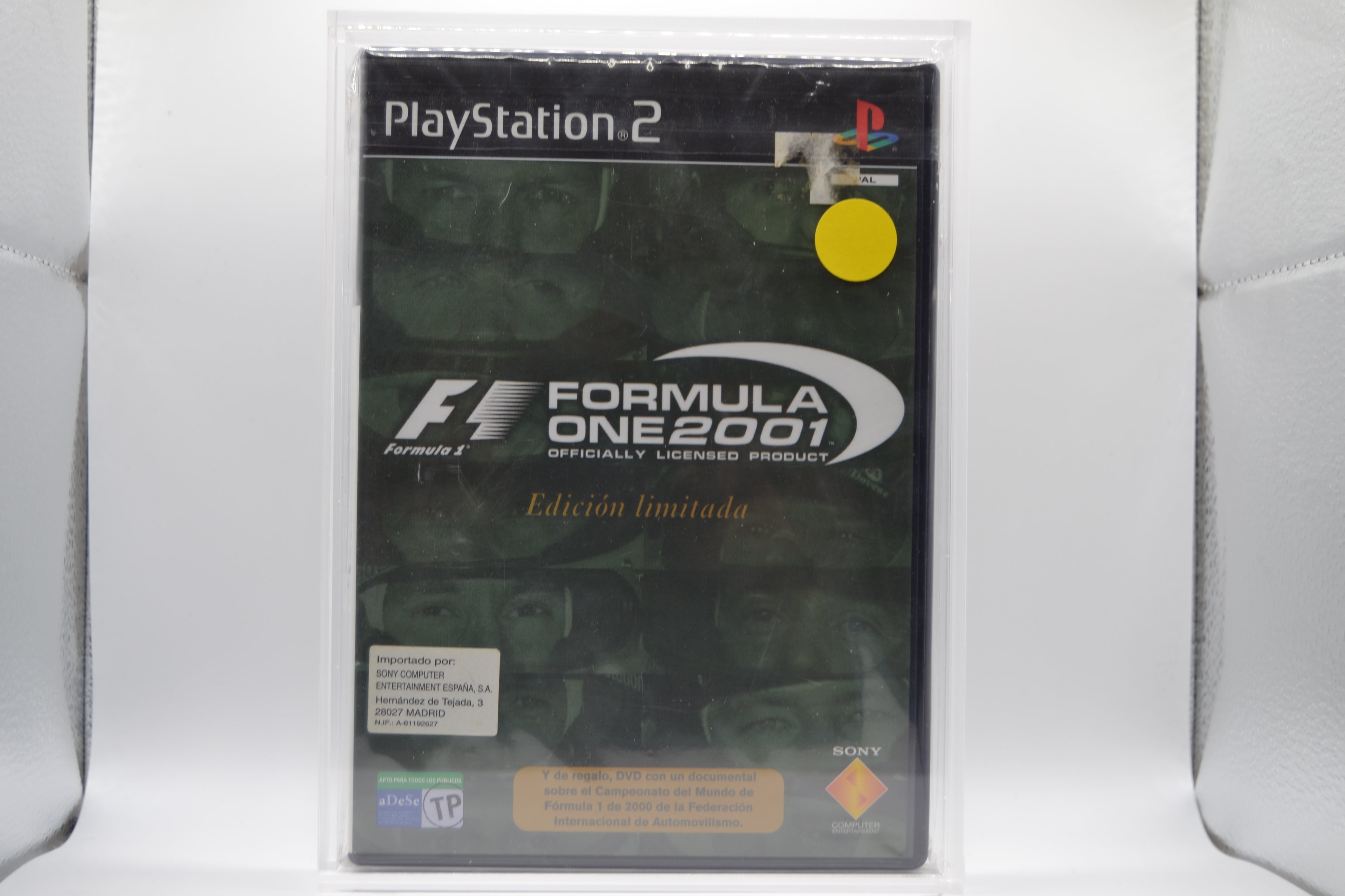 Formula One 2001 - Edición Limitada [PlayStation 2] Completo - Estado cuidado