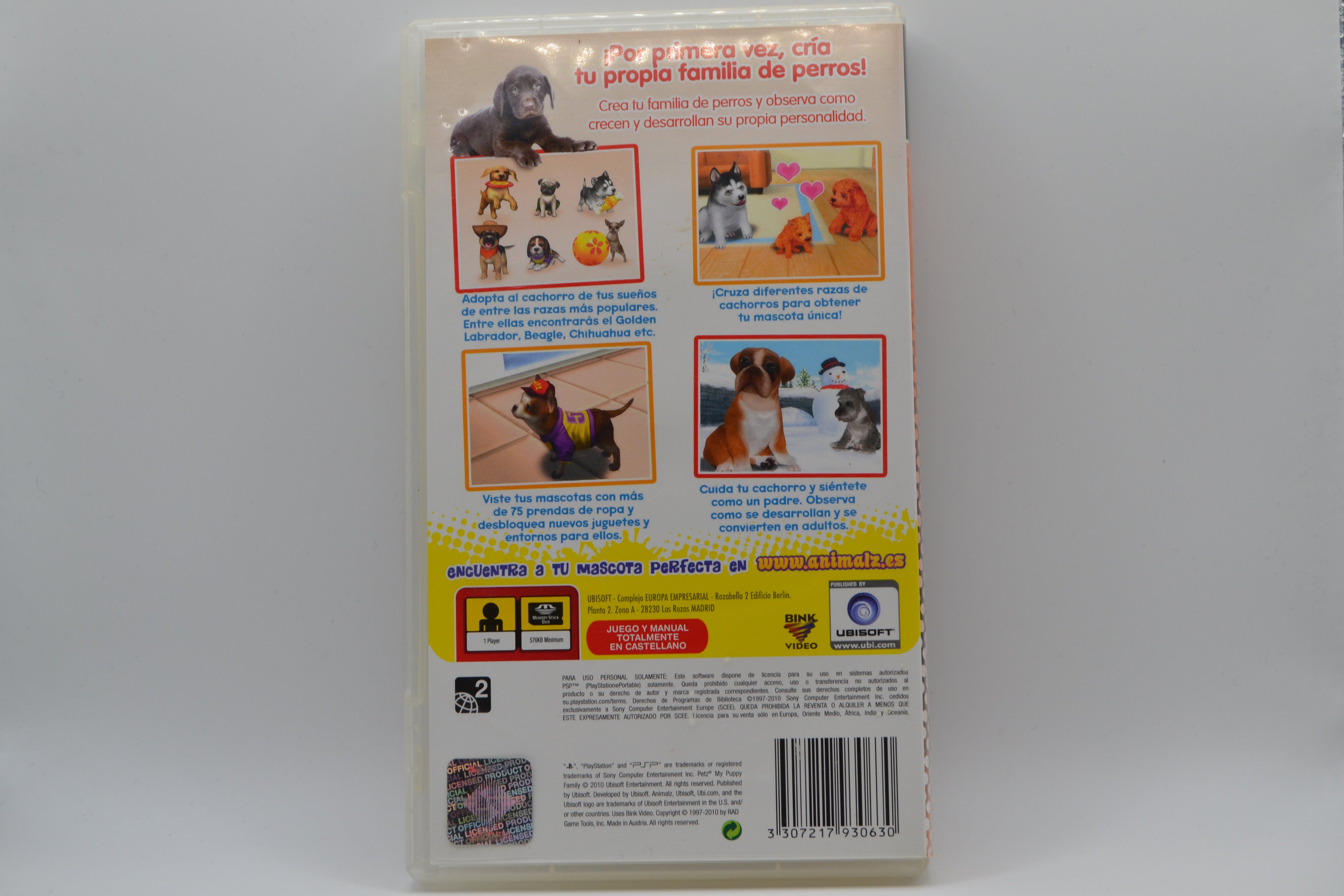 Animalz Una Familia Fogz PSP Caja+juego - Estado cuidado