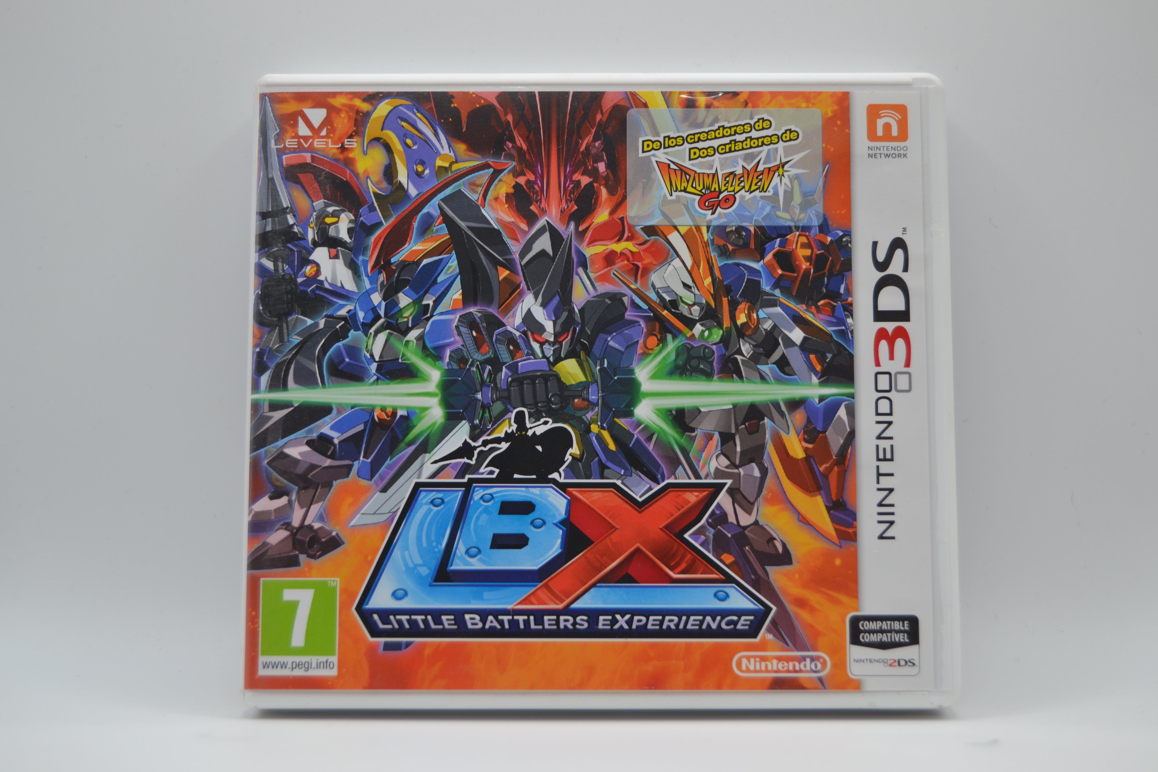 Little Battlers Experience Nintendo 3DS juego + caja PAL ESP - Estado excelente