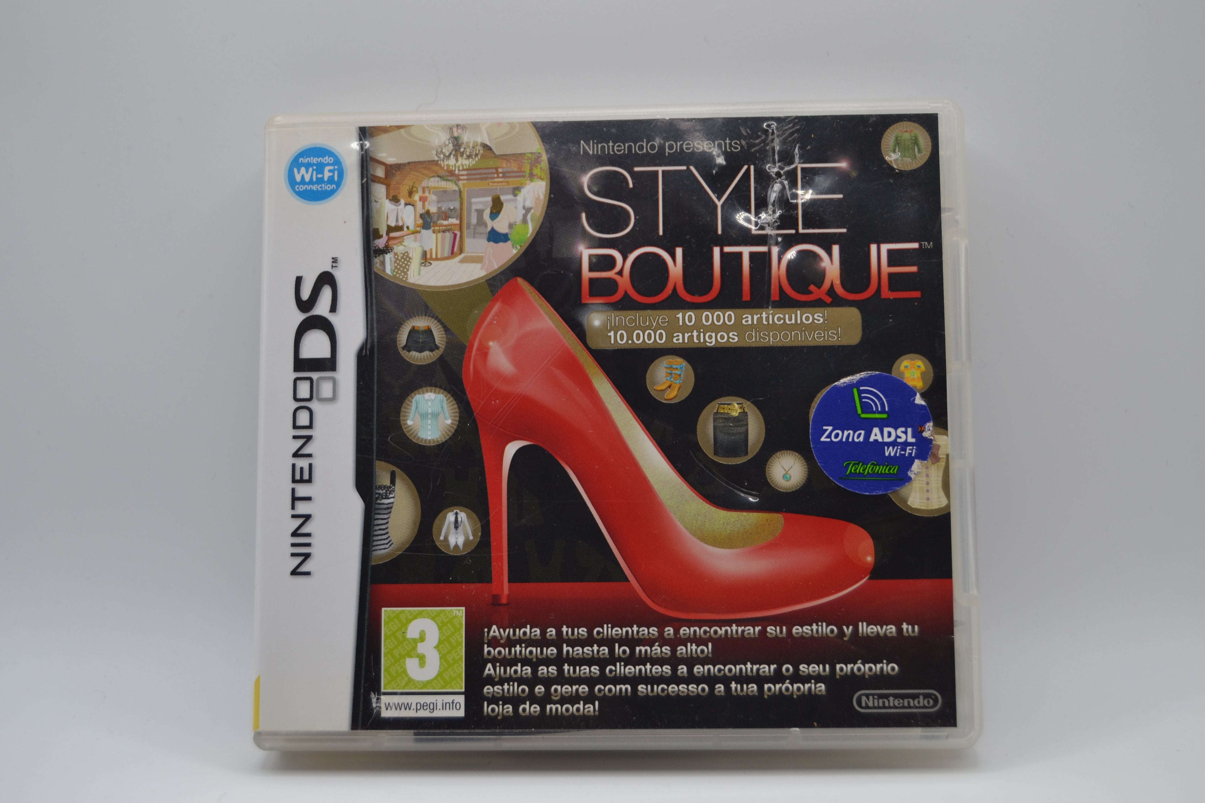 Style Boutique Nintendo DS completo PAL ESP - Estado básico