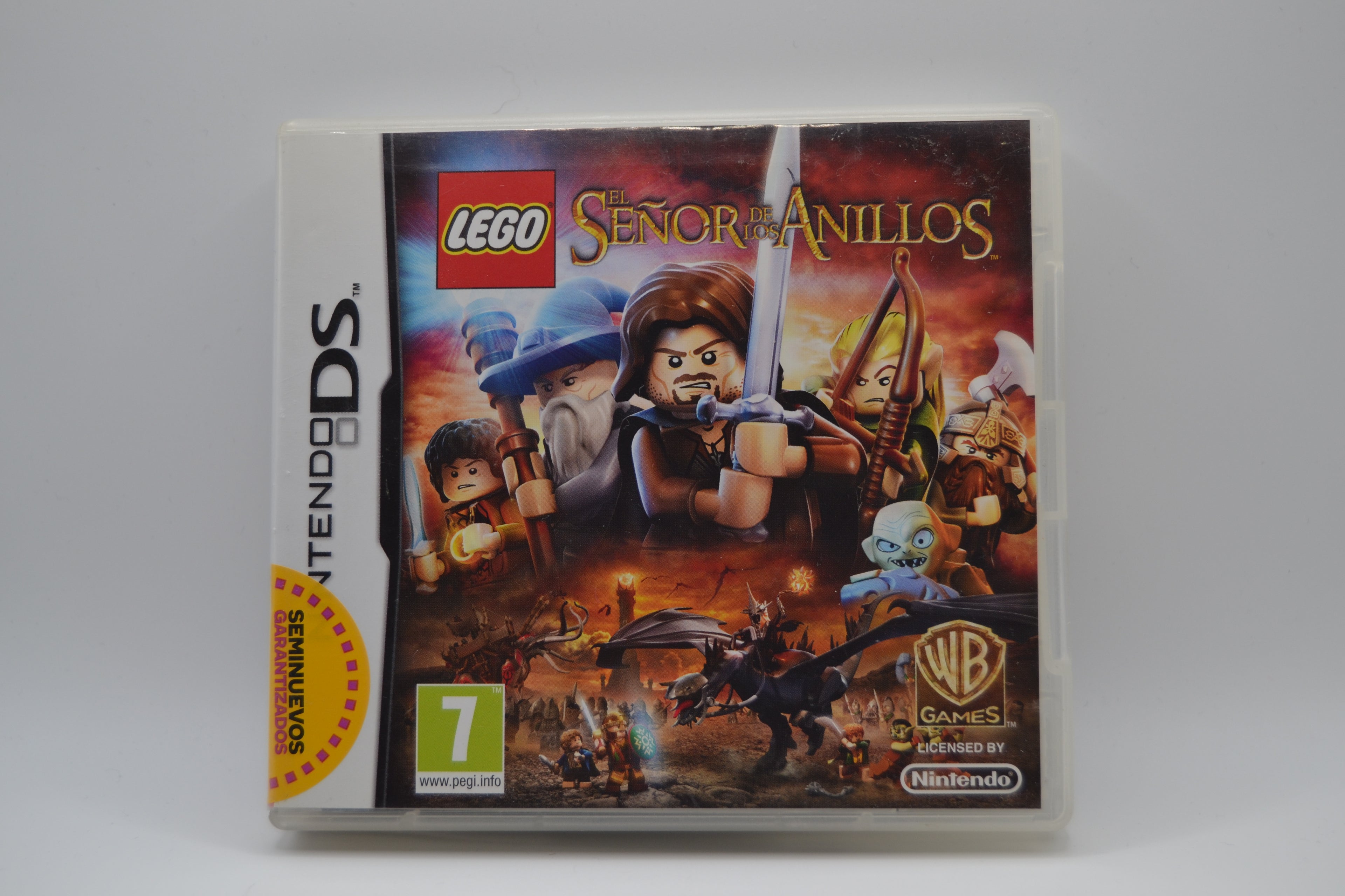 LEGO El Señor de los Anillos Nintendo DS completo PAL ESP - Estado cuidado