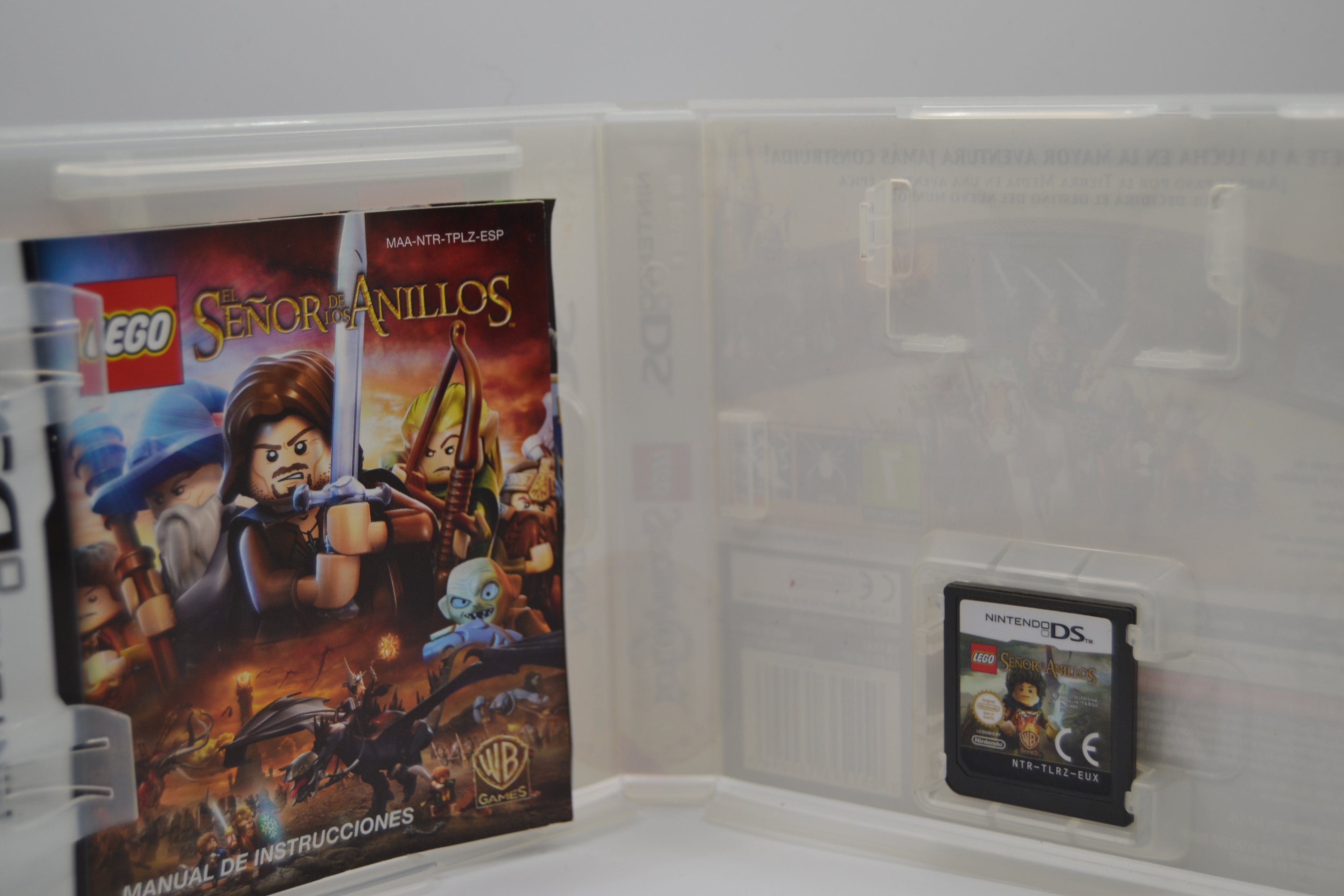 LEGO El Señor de los Anillos Nintendo DS completo PAL ESP - Estado cuidado