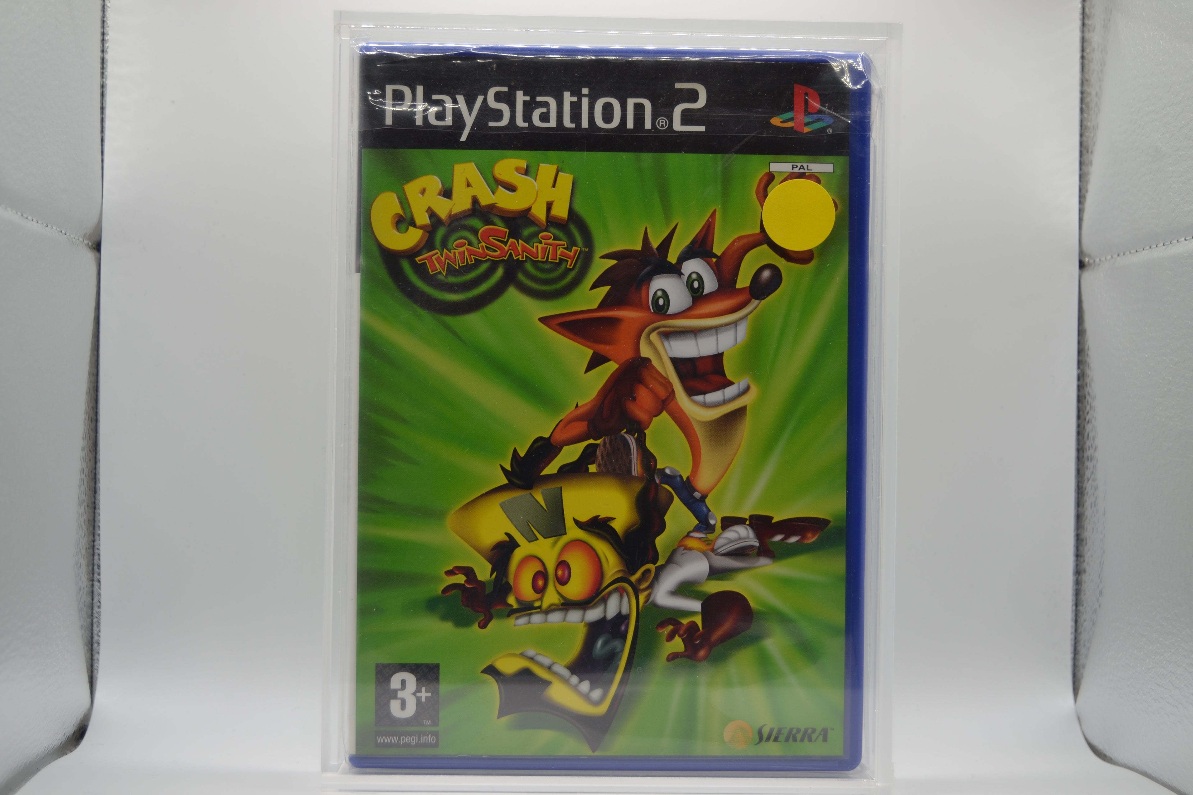Crash Twin Sanity [PlayStation 2] Completo - Estado cuidado