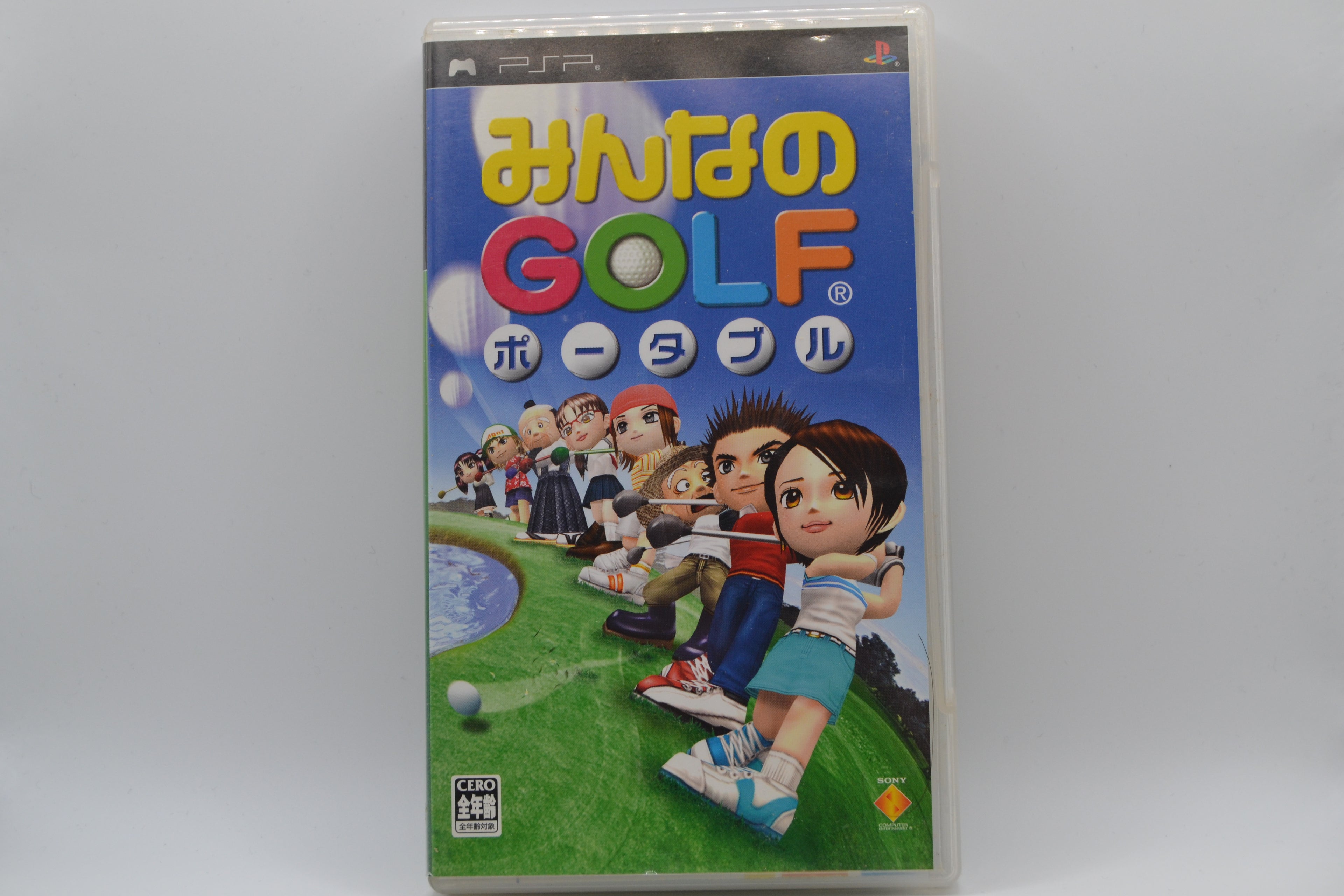 Minna no Golf Portable / Hot Shot Golf: Open Tee PSP Completo - Estado cuidado