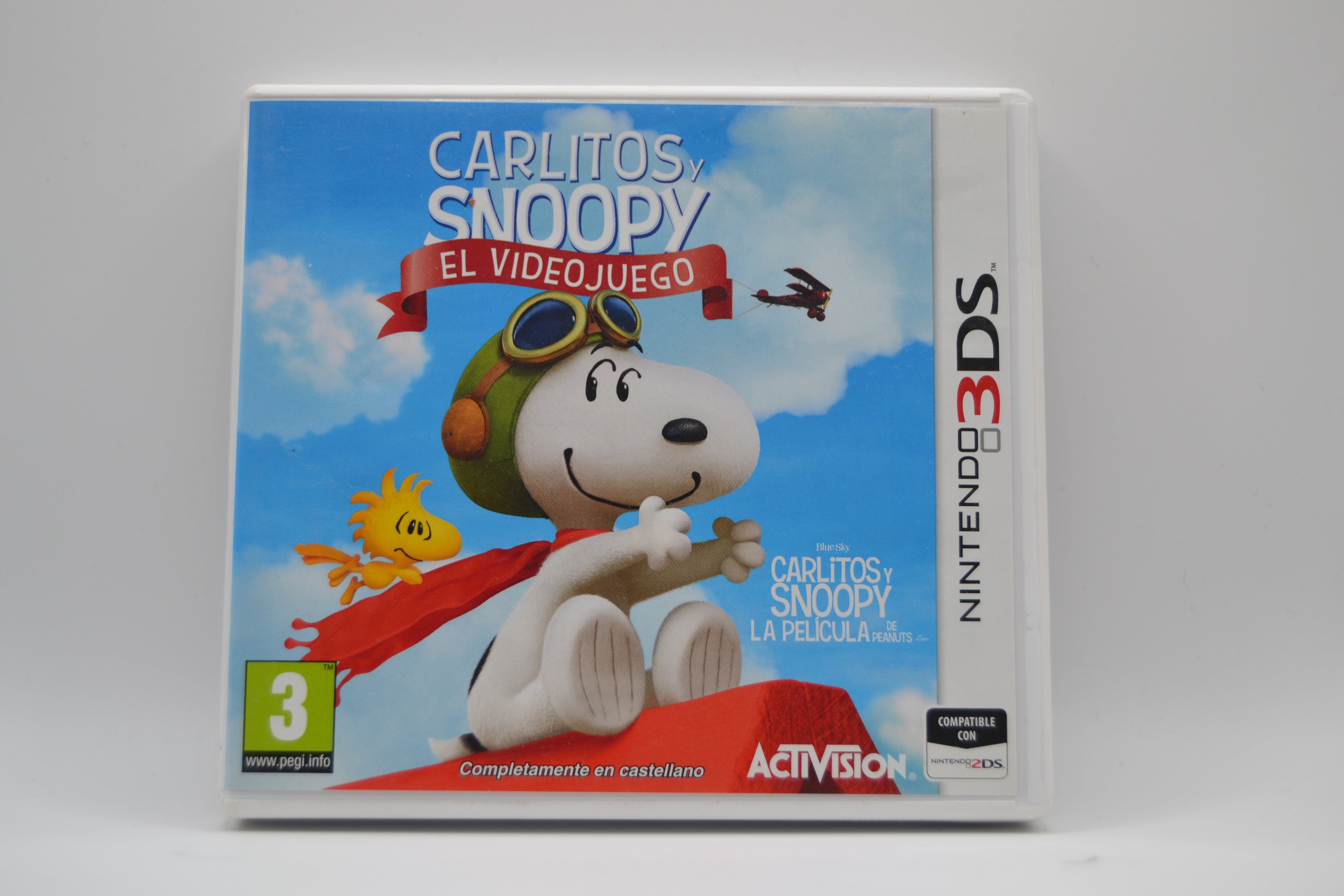 Carlitos y Snoopy El Videojuego Nintendo 3DS completo PAL ESP - Estado excelente