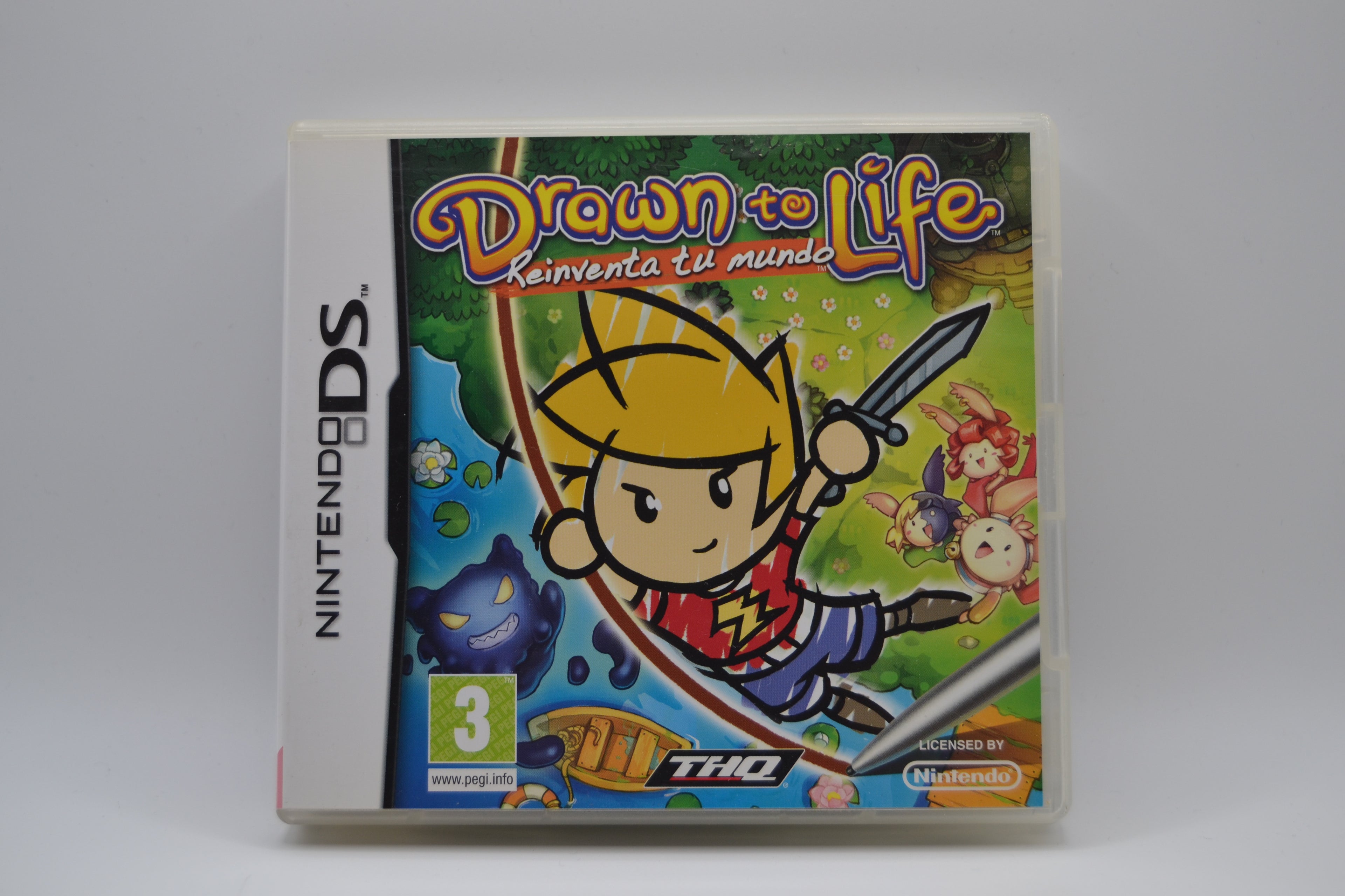 Drawn To Life Nintendo DS completo PAL ESP - Estado excelente