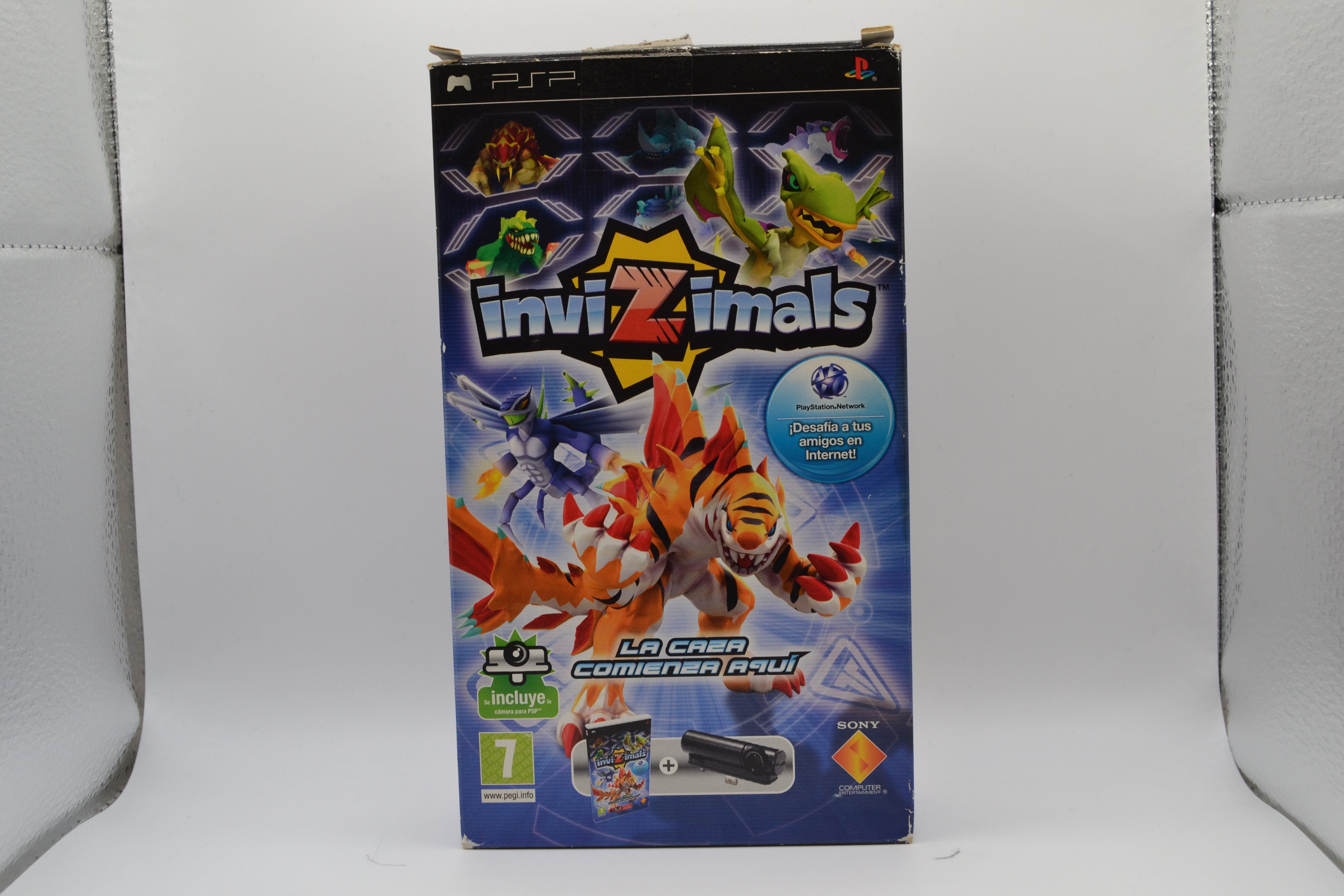 Invizimals PSP Completo + camara - Estado cuidado