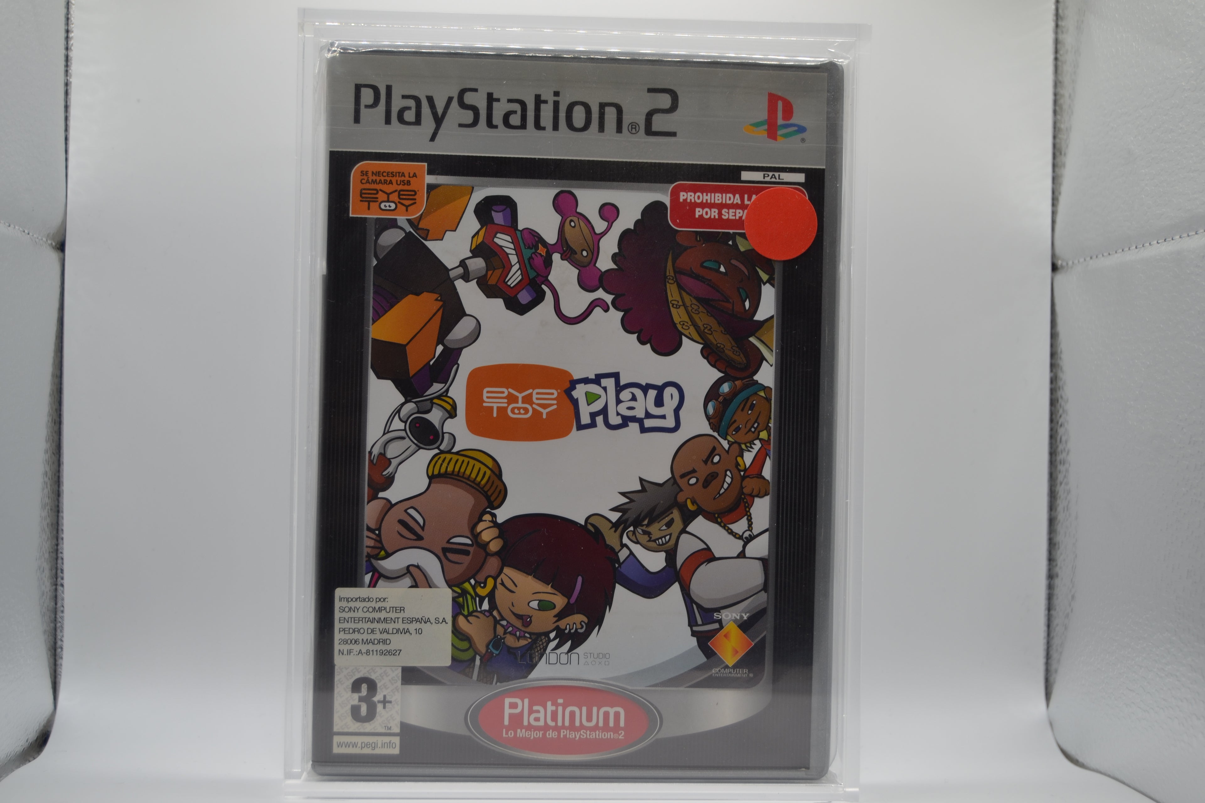 Eye Toy Play [PlayStation 2] Completo - Estado Básico
