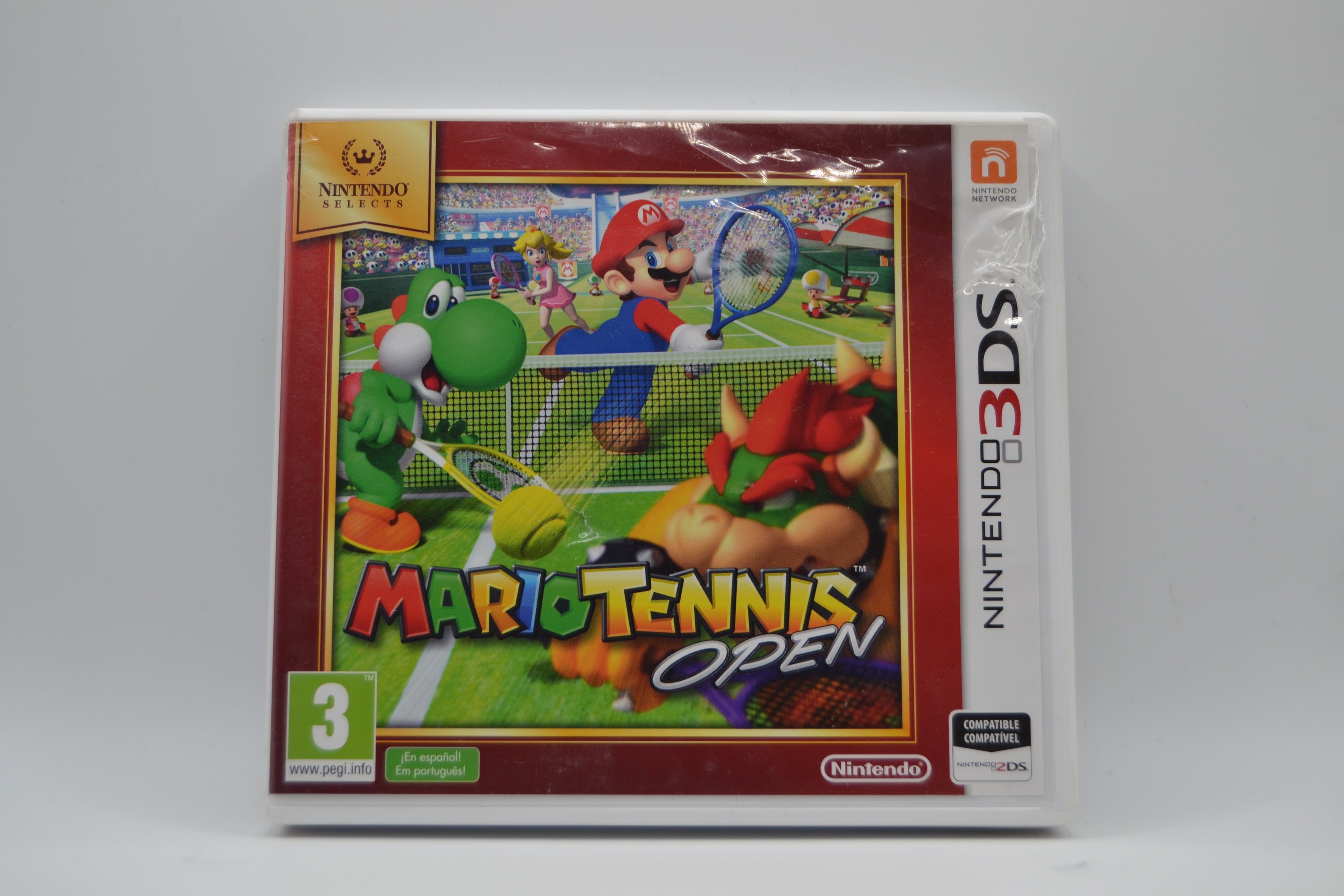 Mario Tennis Open Nintendo 3DS completo PAL ESP - Estado básico