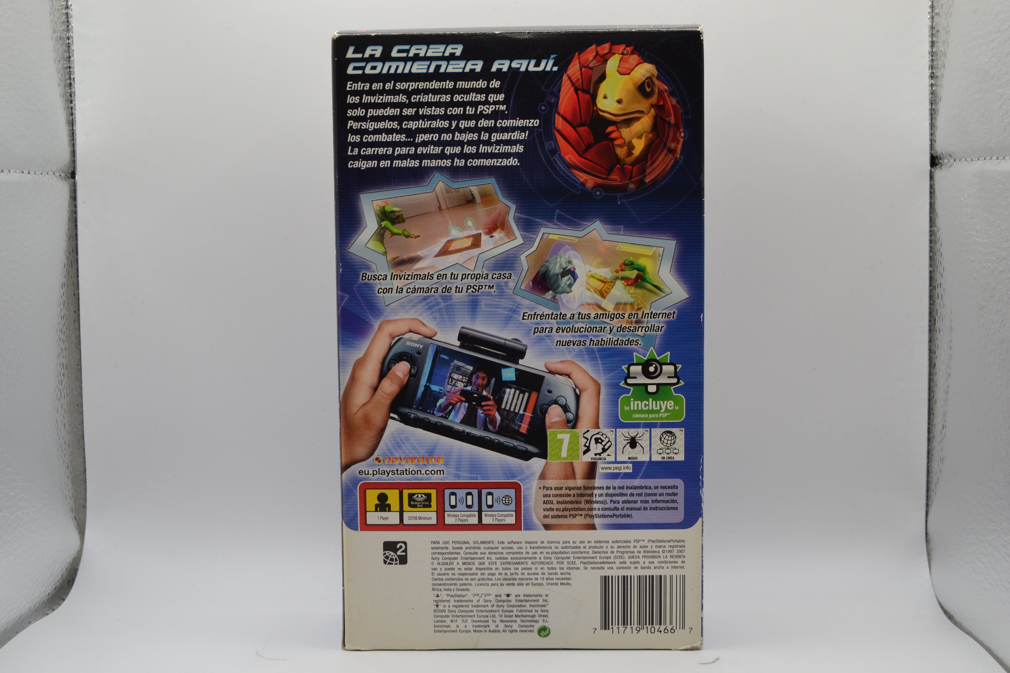 Invizimals PSP Completo + camara - Estado cuidado