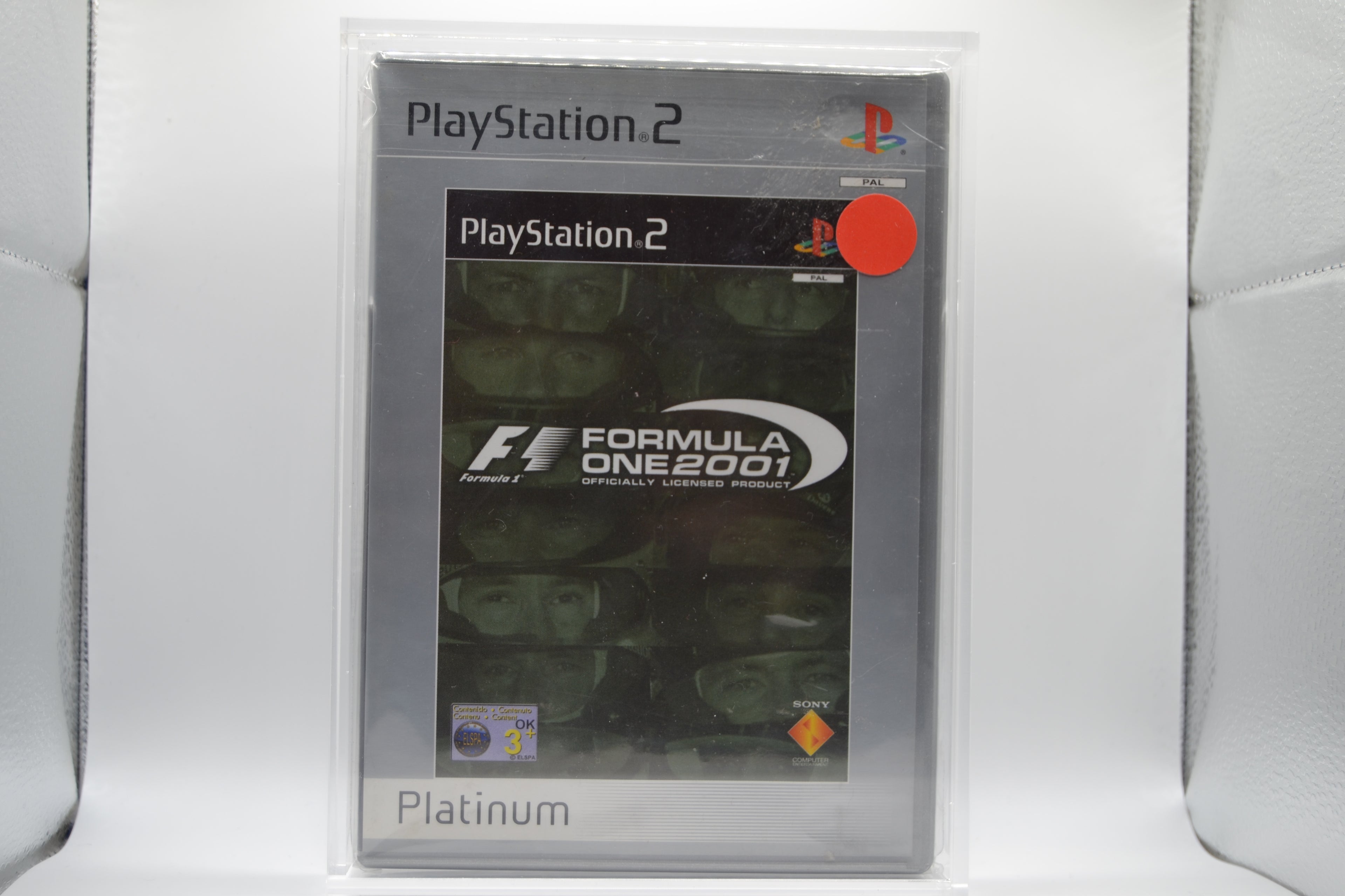 Formula one 2001 Platino [PlayStation 2] Juego+Caja - Estado Básico
