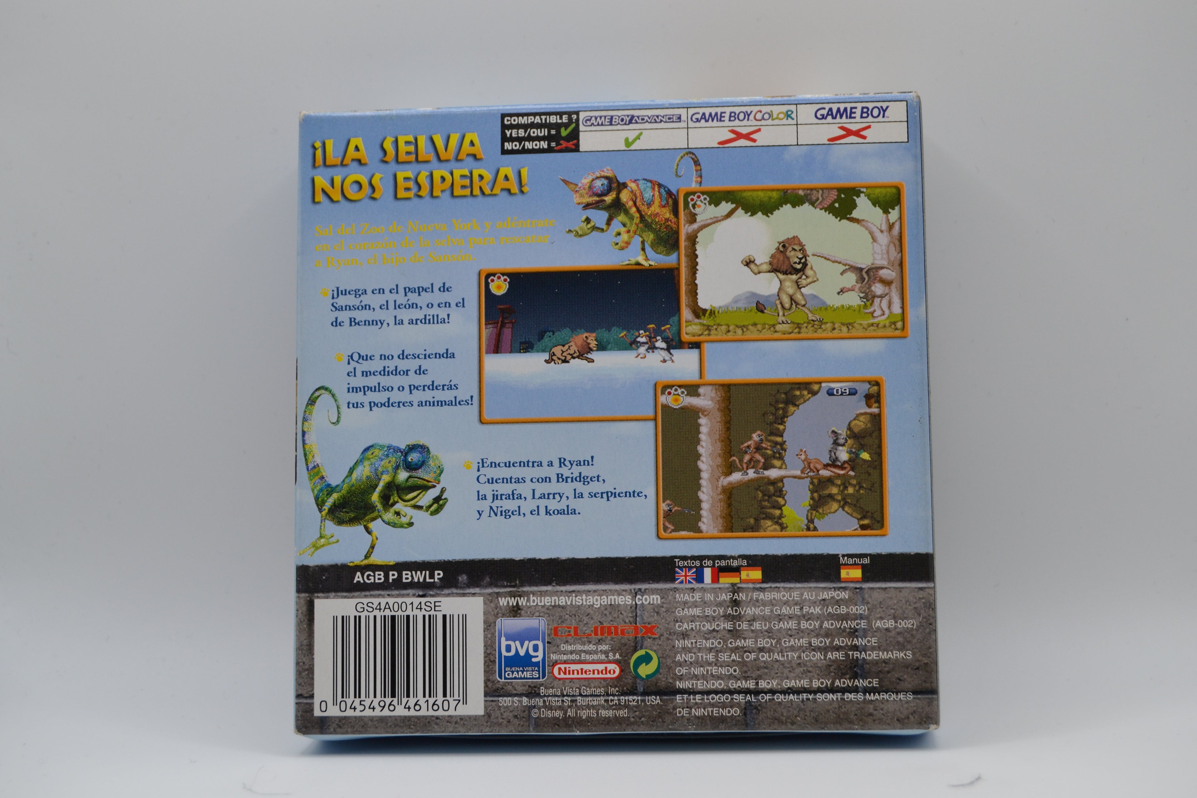 Salvaje (the wild) GBA Completo - Estado cuidado