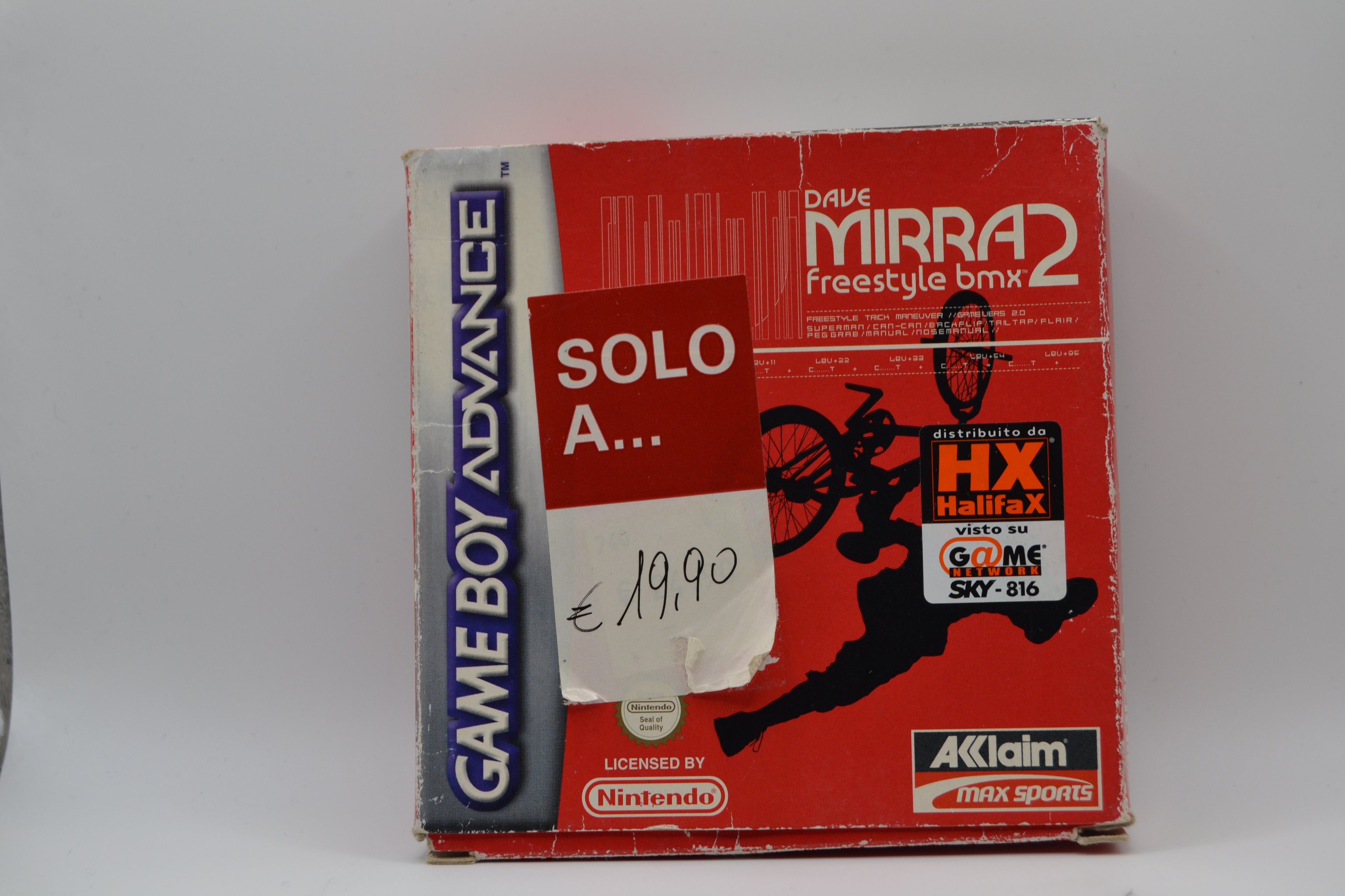 Dave Mirra Freestyle bmx 2 GBA Completo - Estado básico