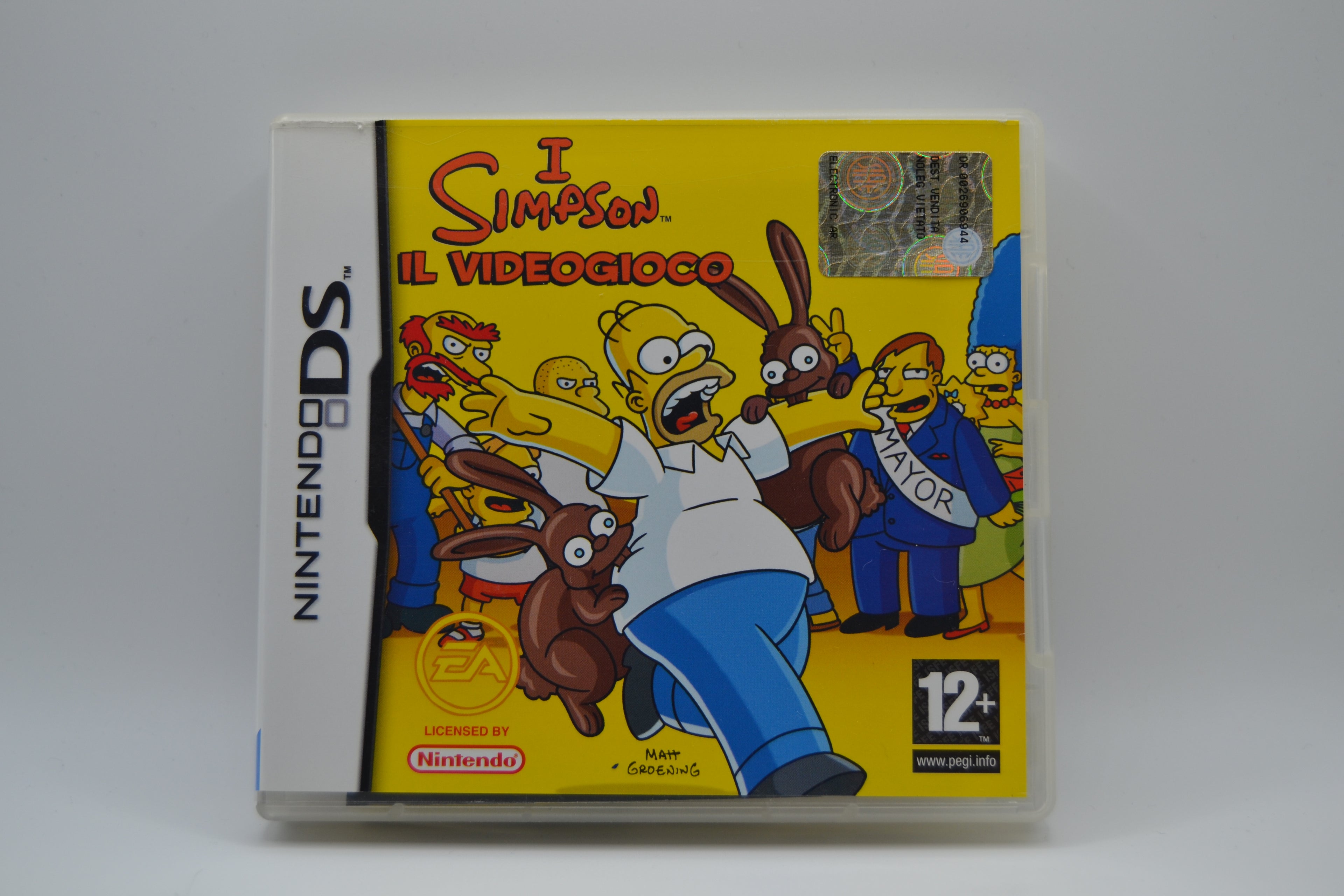 Los Simpson El Videojuego Nintendo DS completo PAL IT - Estado excelente