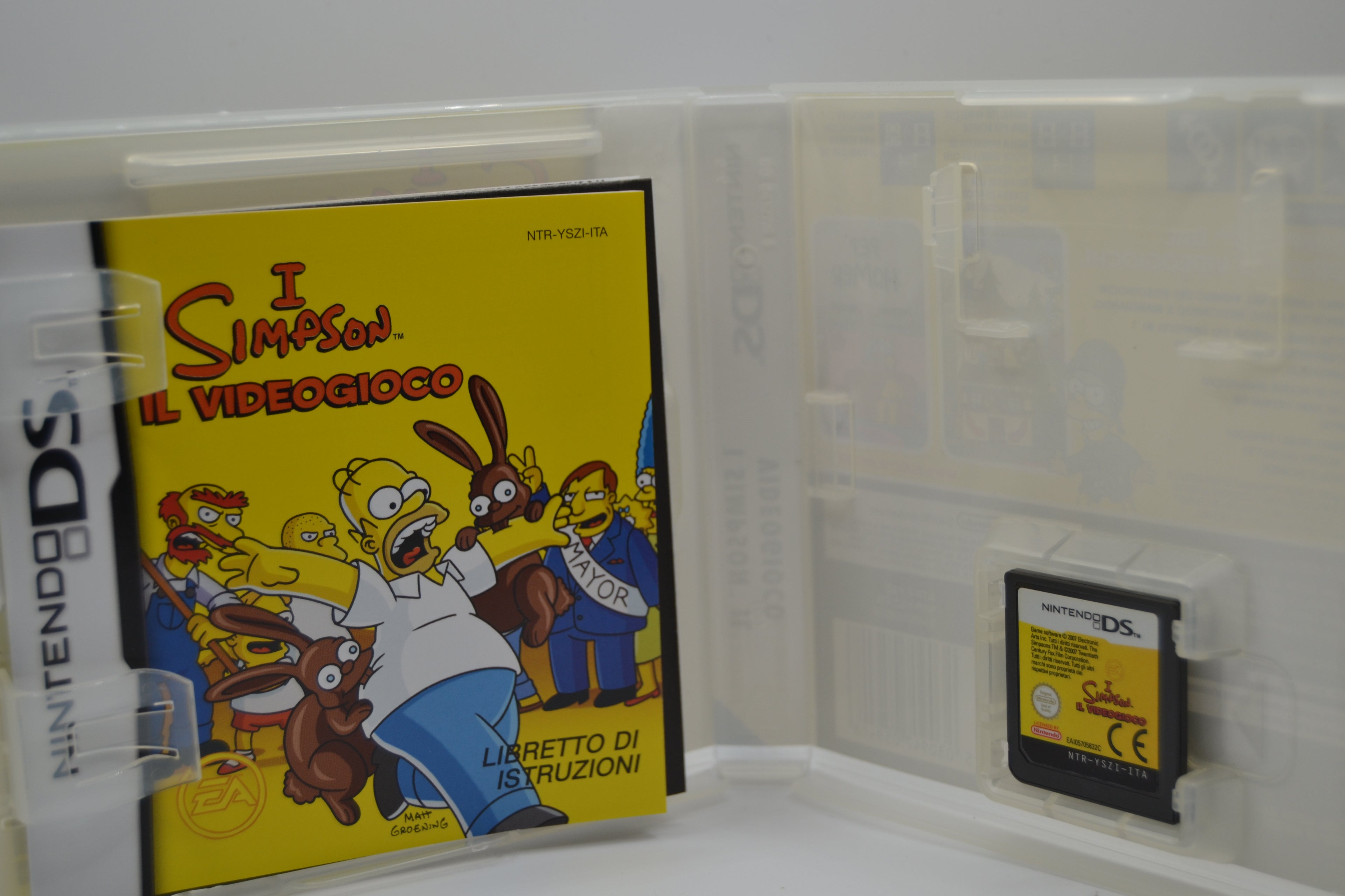 Los Simpson El Videojuego Nintendo DS completo PAL IT - Estado excelente