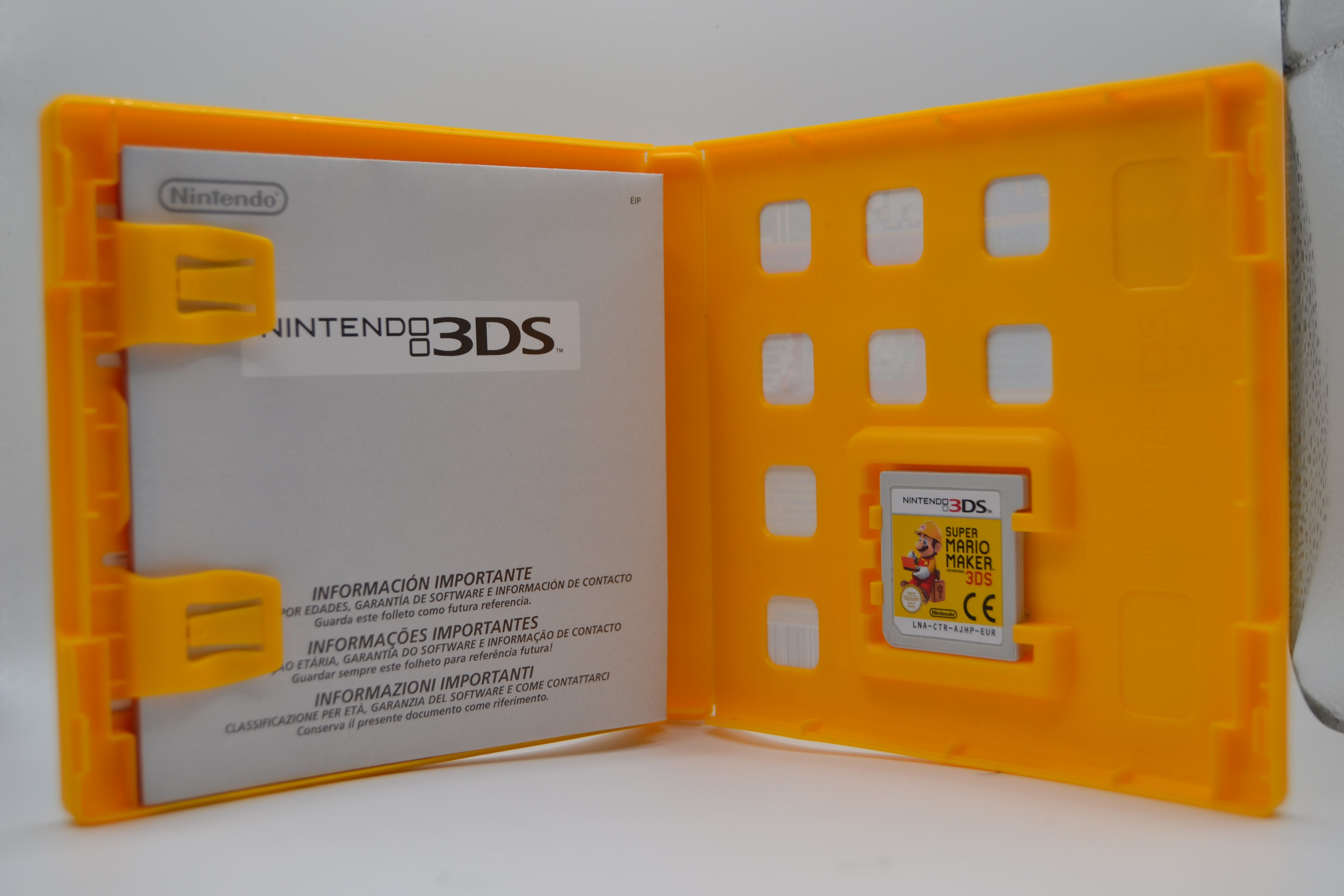 Super Mario Maker Nintendo 3DS completo PAL ESP - Estado básico