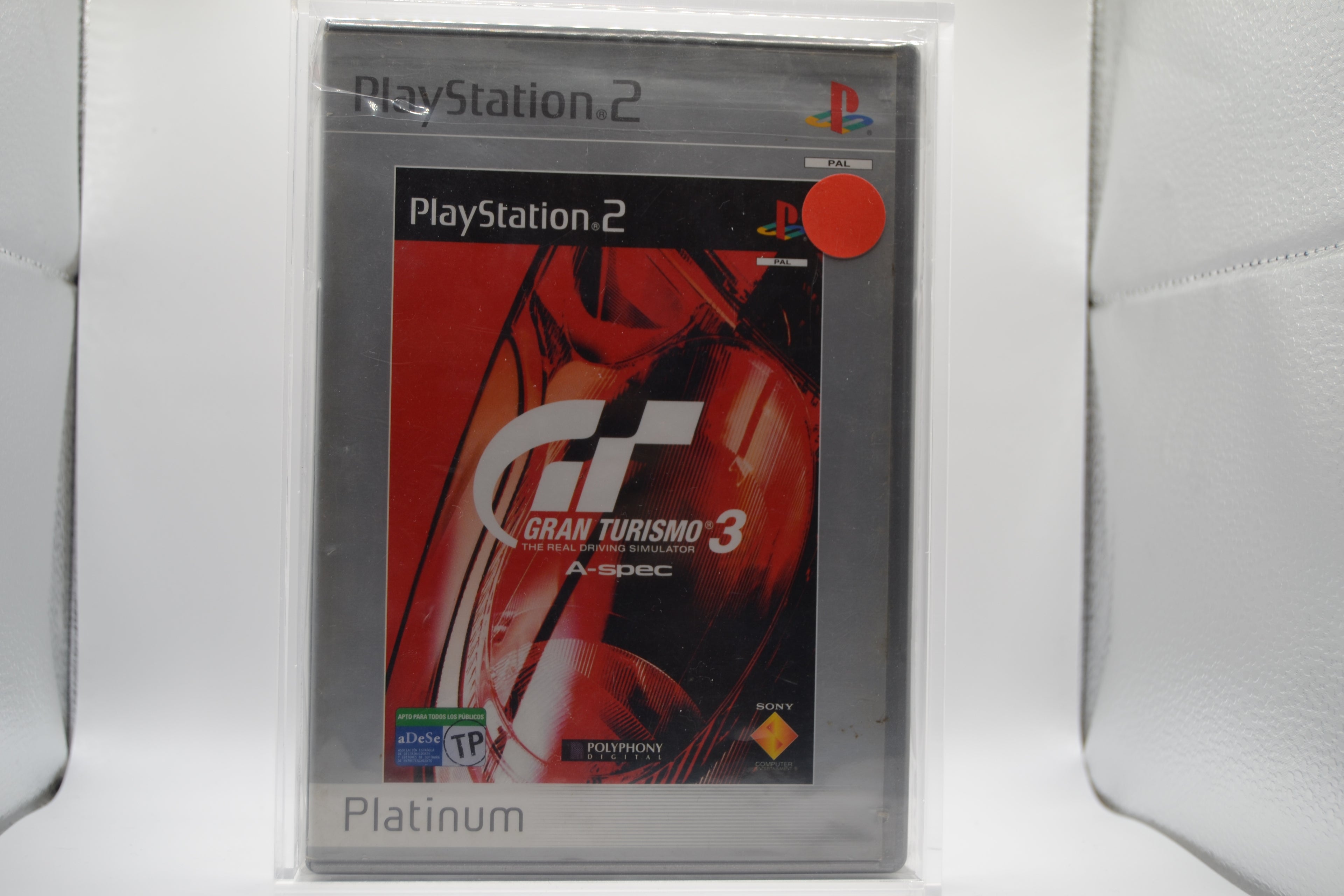 Gran Turismo 3 - Edición Platino [PlayStation 2] Completo - Estado básico