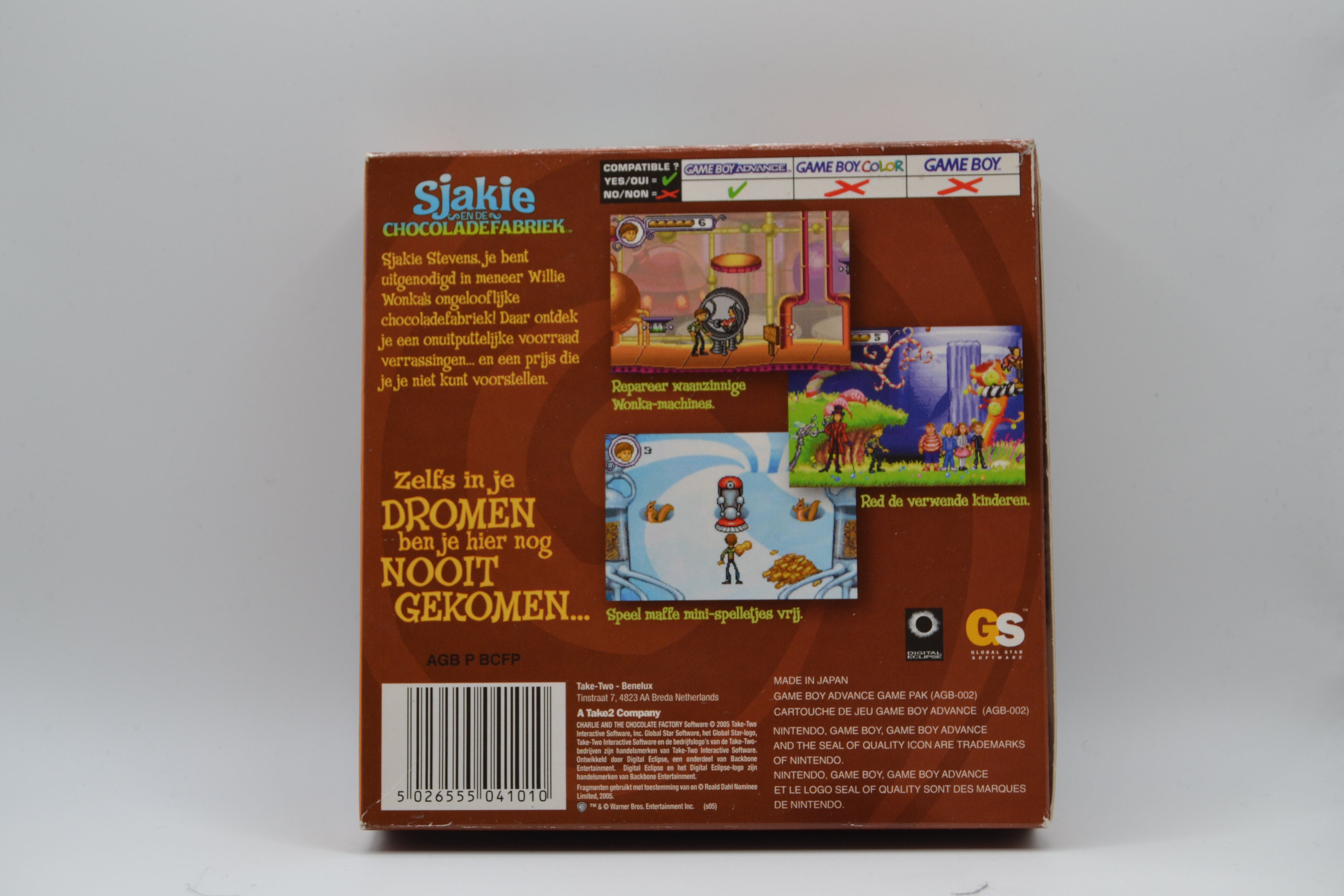 Charlie y la fabrica de chocolate GBA Completo - Estado excelente