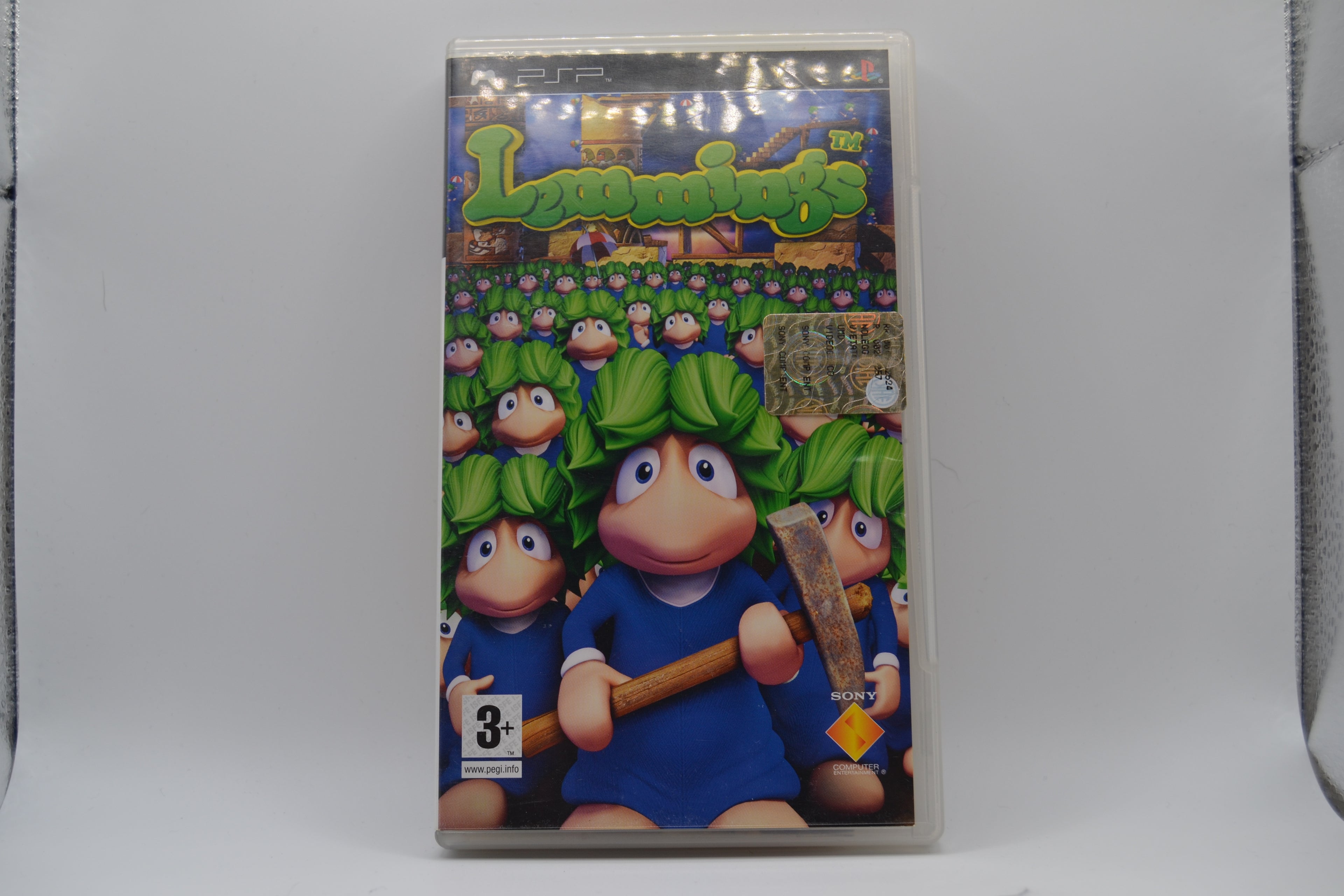 Lemmings PlayStation Portable completo PAL IT - Estado cuidado