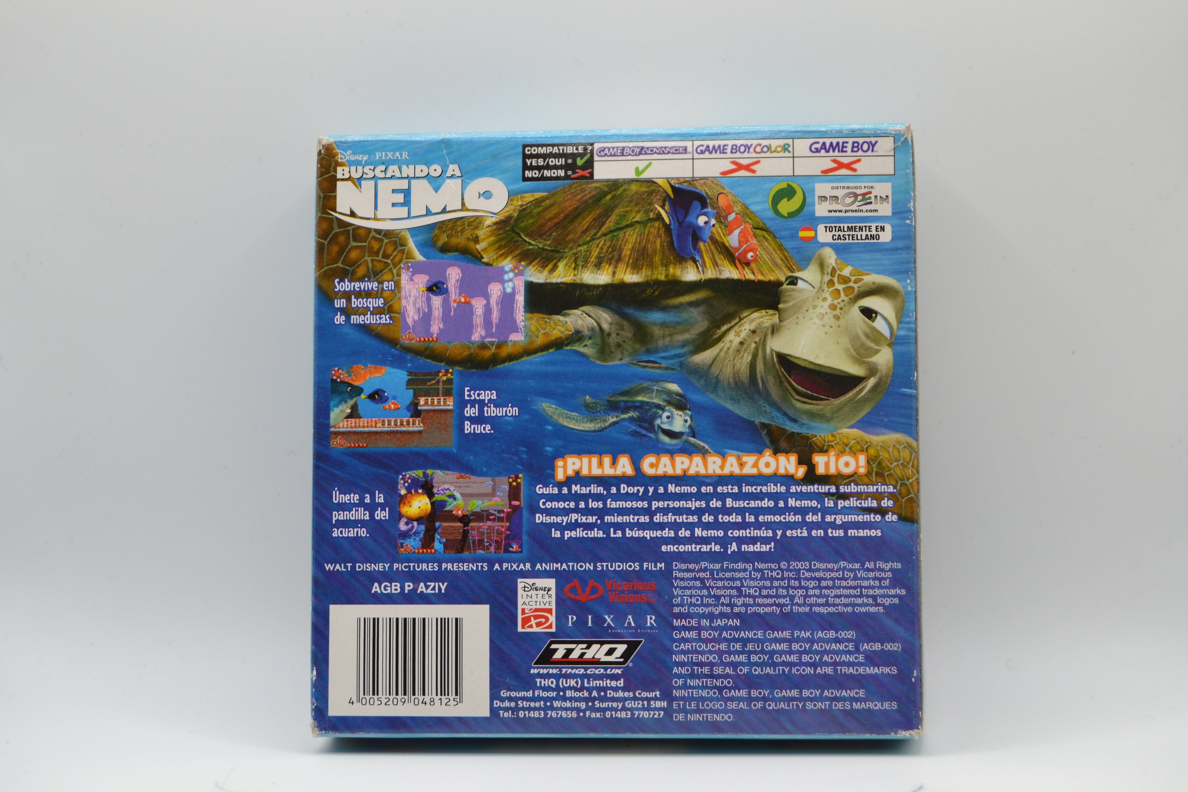 Buscando a Nemo GBA Completo - Estado Excelente