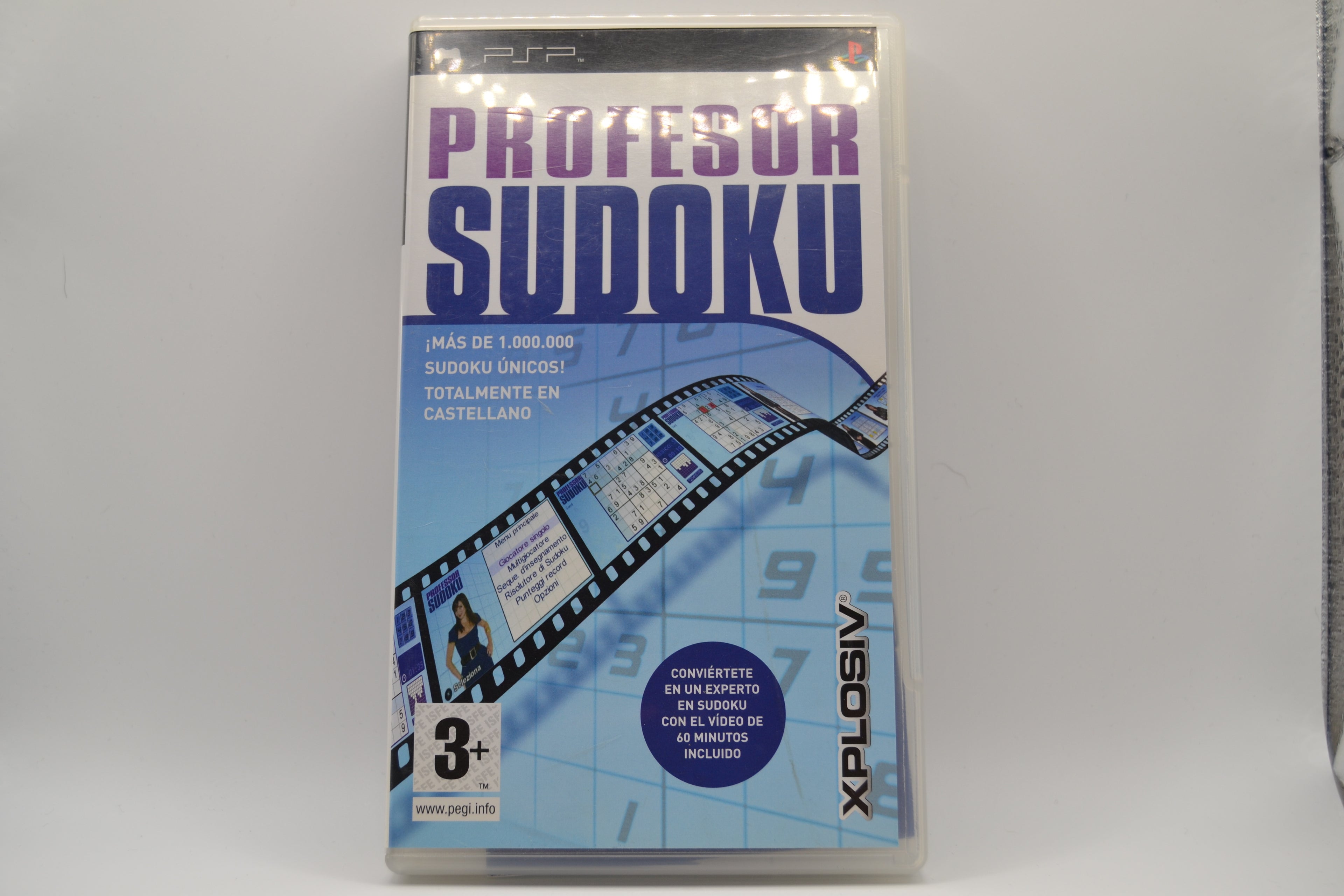 Profesor Sudoku PlayStation Portable completo PAL ESP - Estado excelente