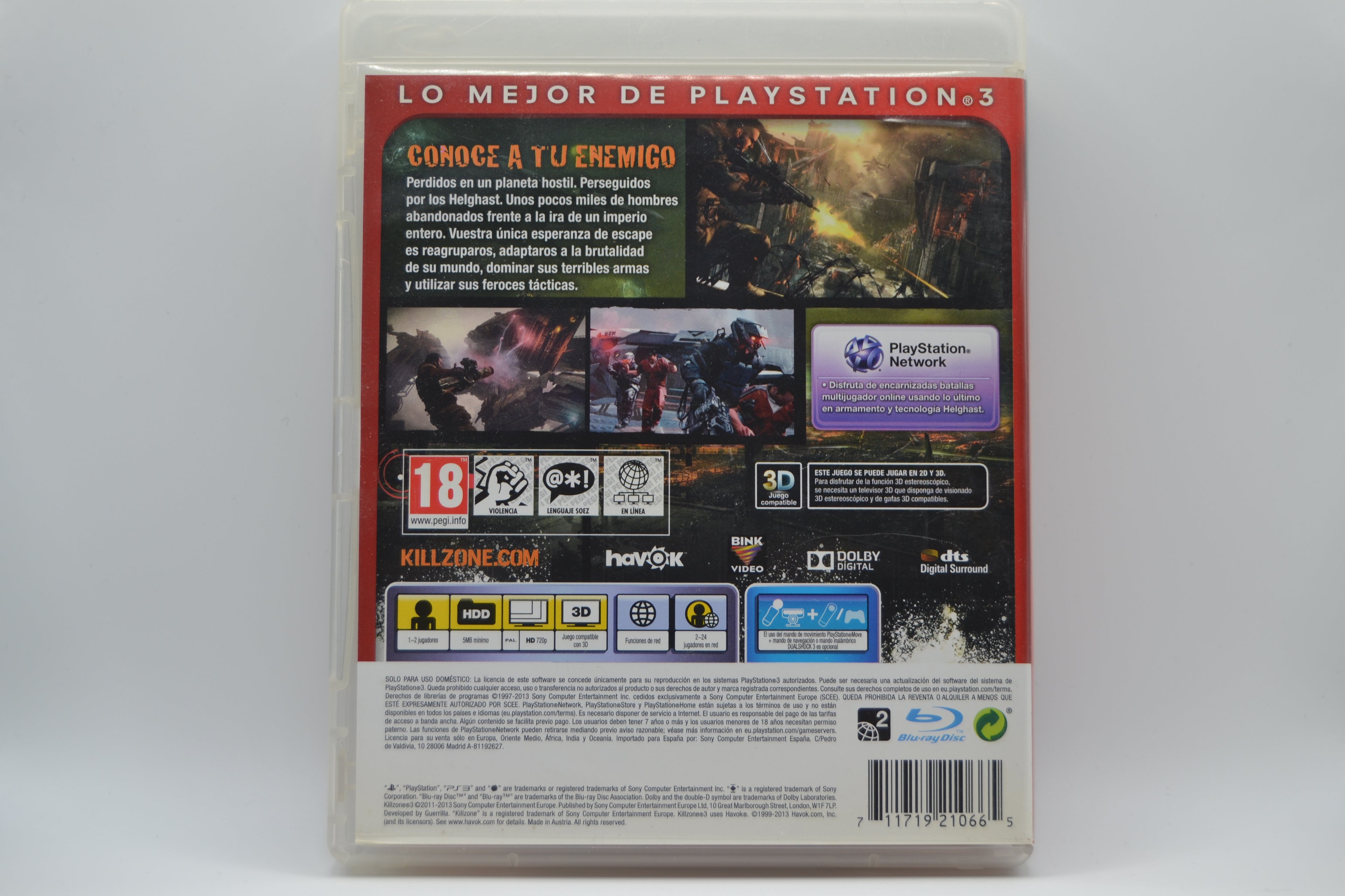 Killzone 3 [PS3] Completo - Estado Coleccionista