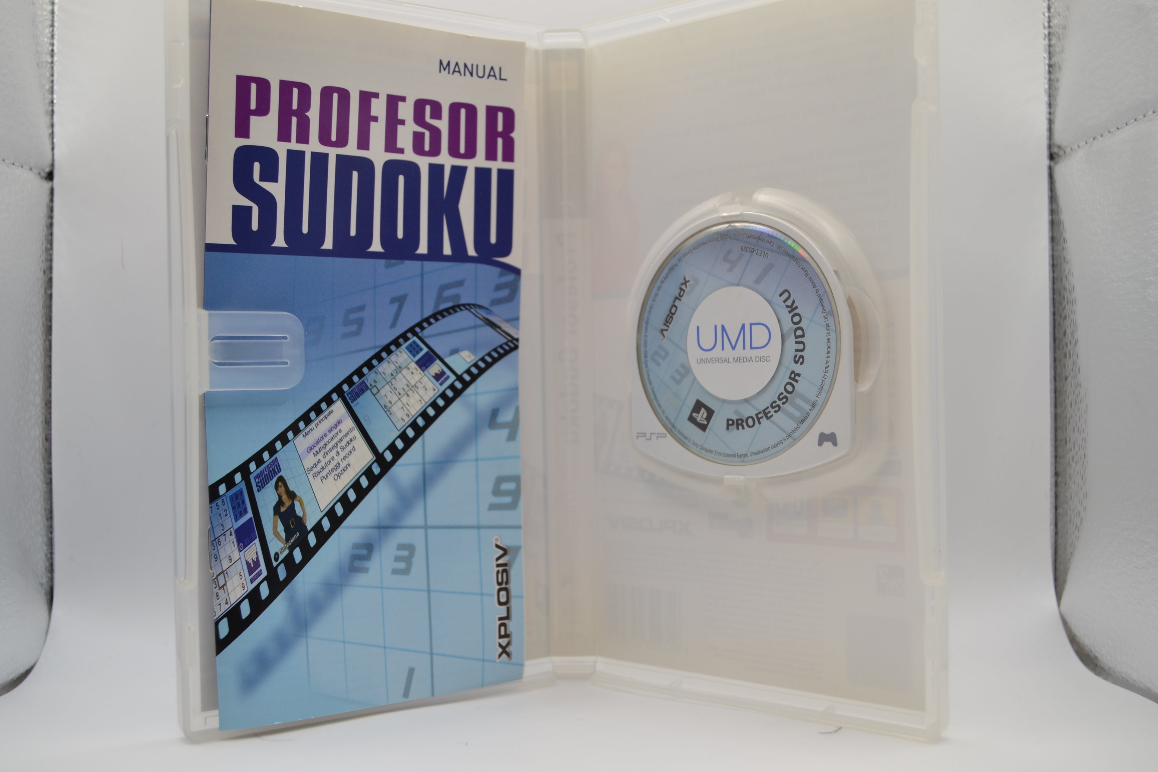 Profesor Sudoku PlayStation Portable completo PAL ESP - Estado excelente
