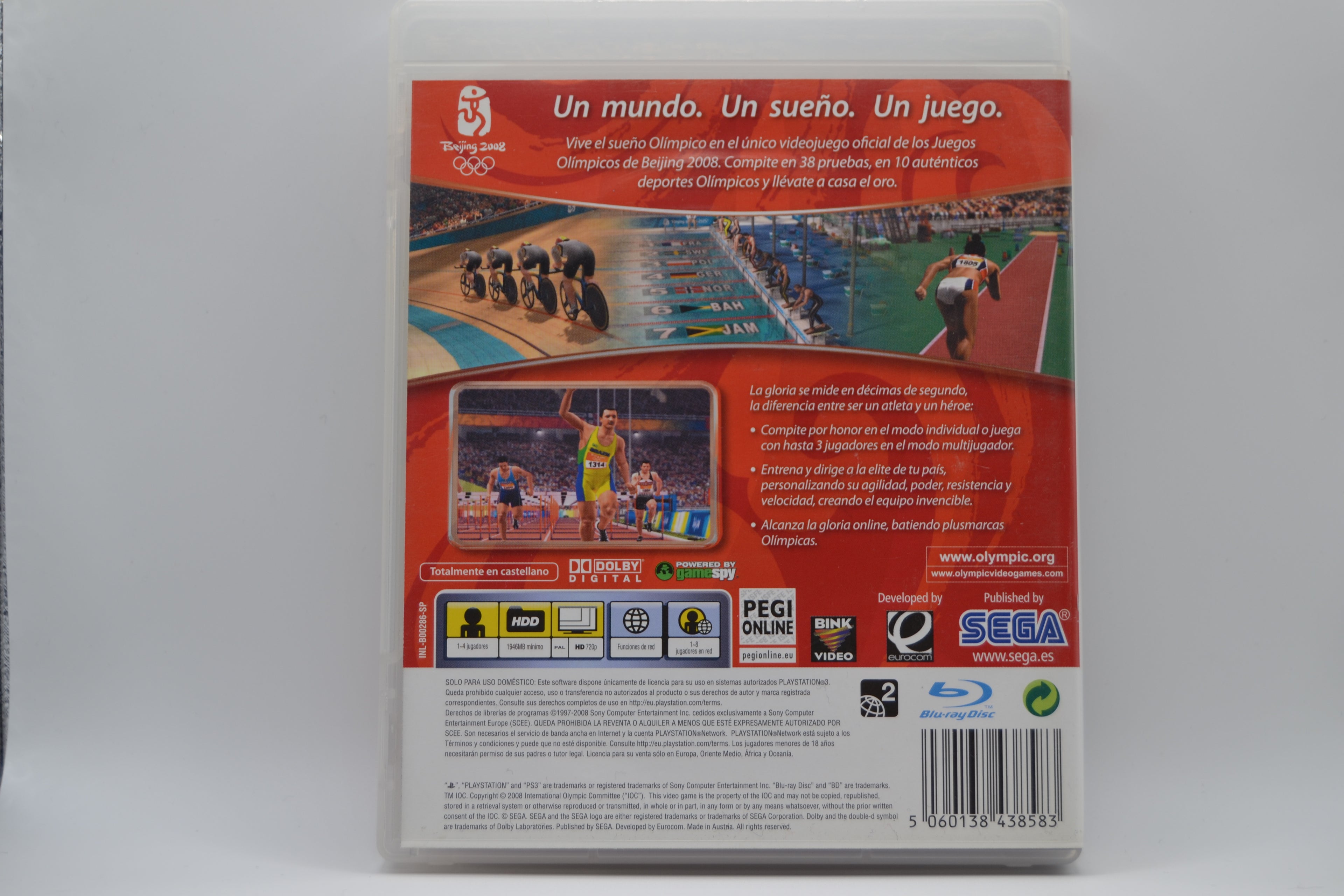 Beijing 2008 [PlayStation 3] Juego+caja - Estado excelente