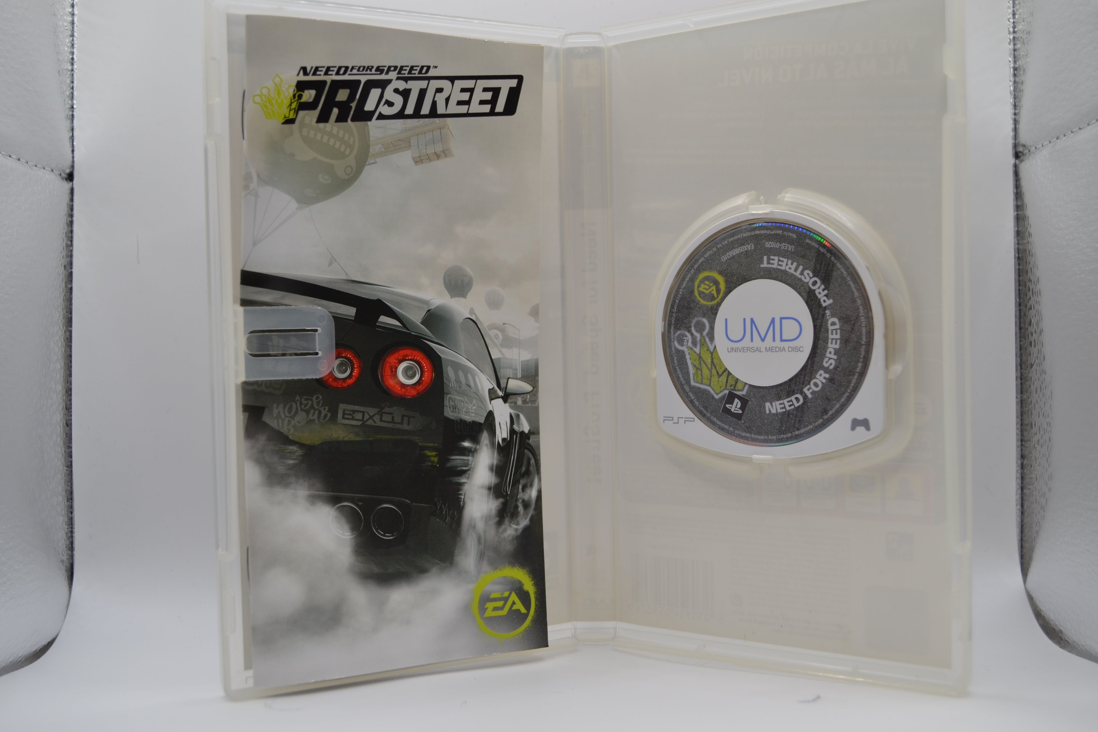 Need for Speed ProStreet PlayStation Portable completo PAL ESP - Estado excelente