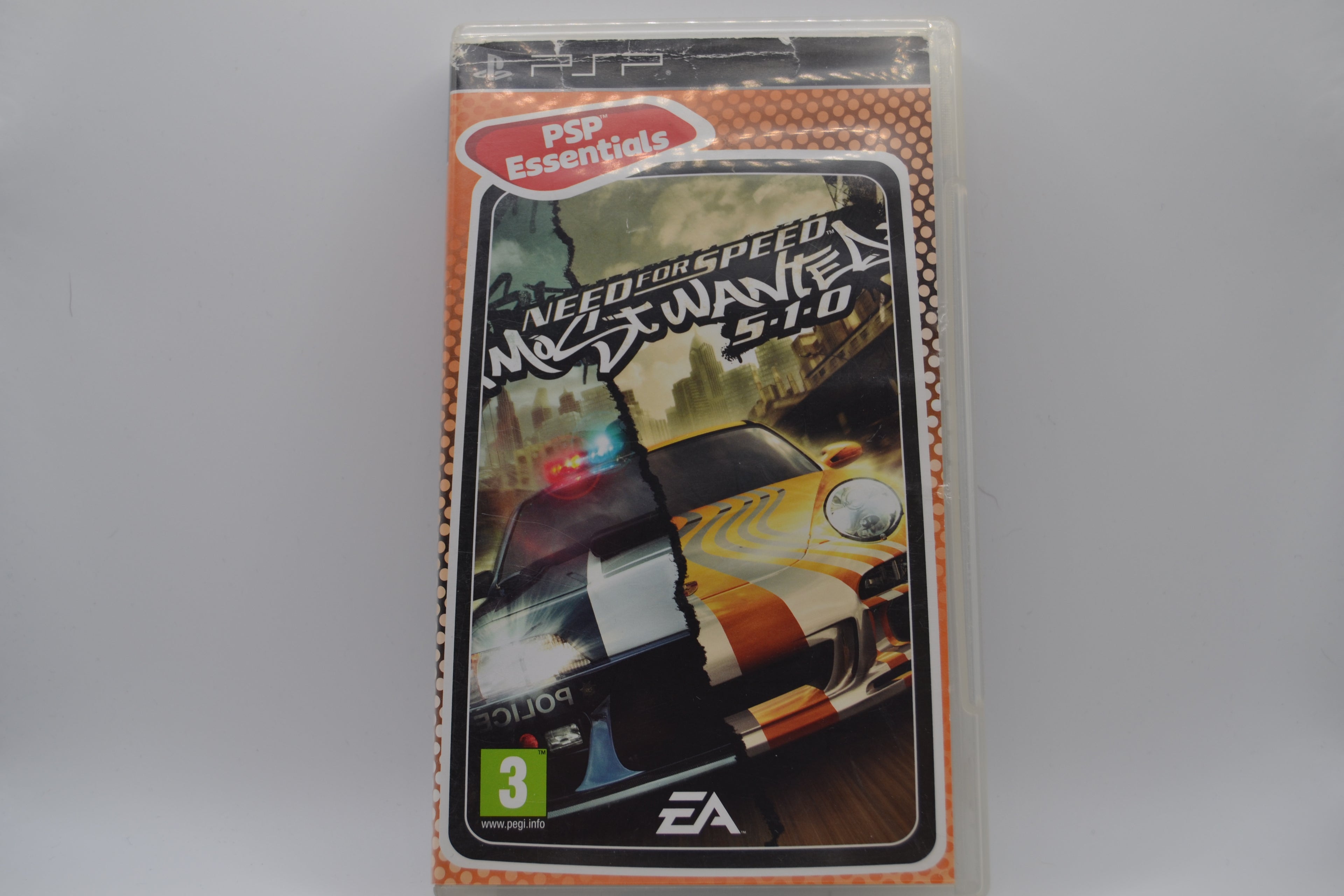 Need for Speed Most Wanted Essentials PlayStation Portable completo PAL ESP - Estado básico